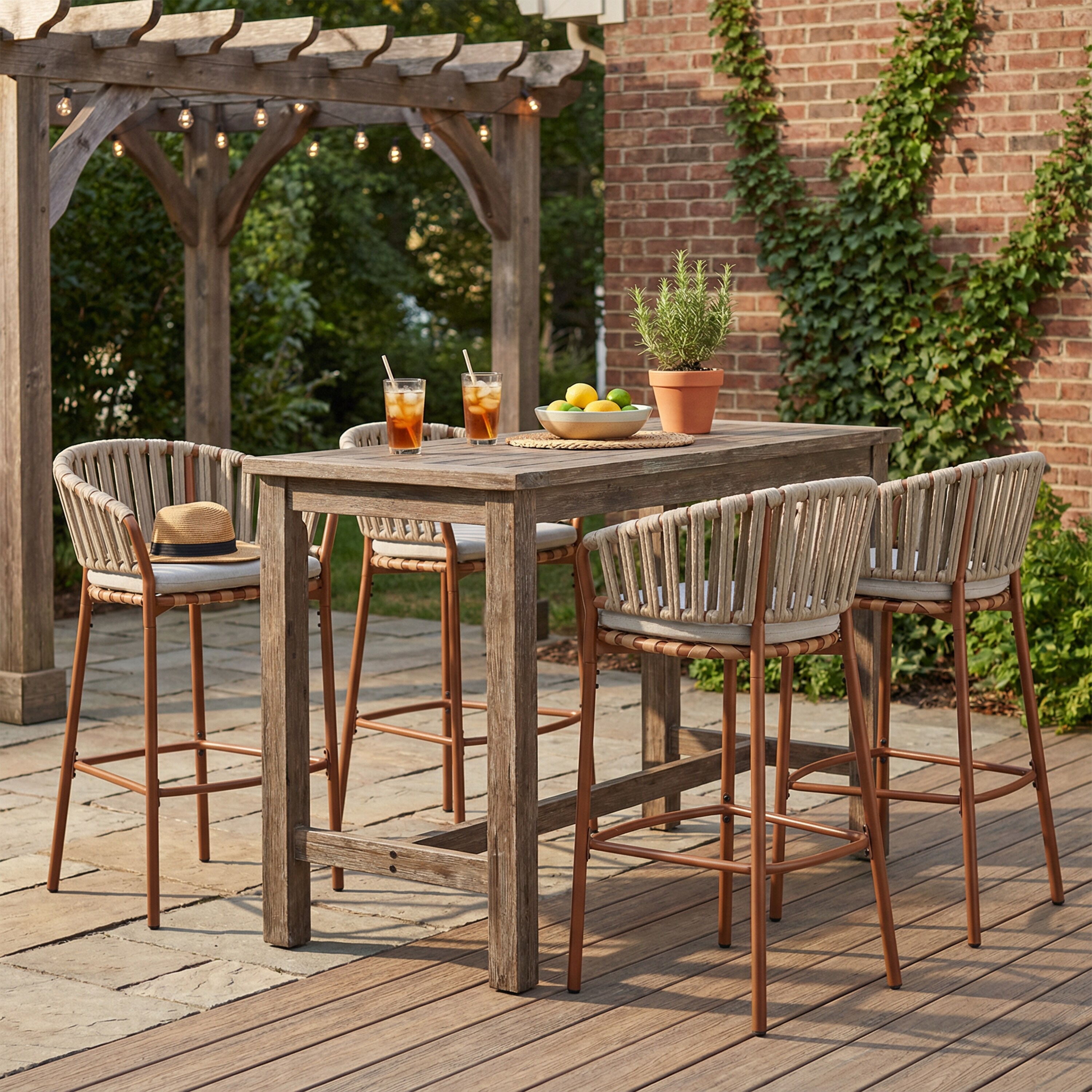 Christopher Knight Home 369682 Patio-Bars - View #2