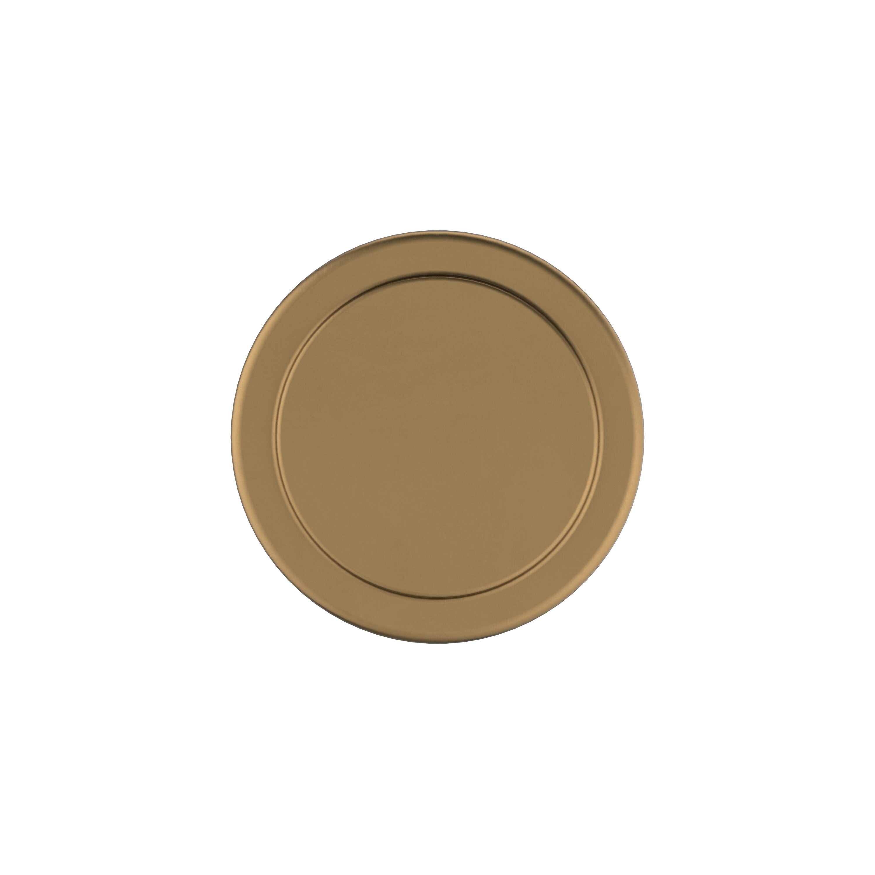 Amerock Champagne Bronze Round Cabinet Knob with Mounting Hardware