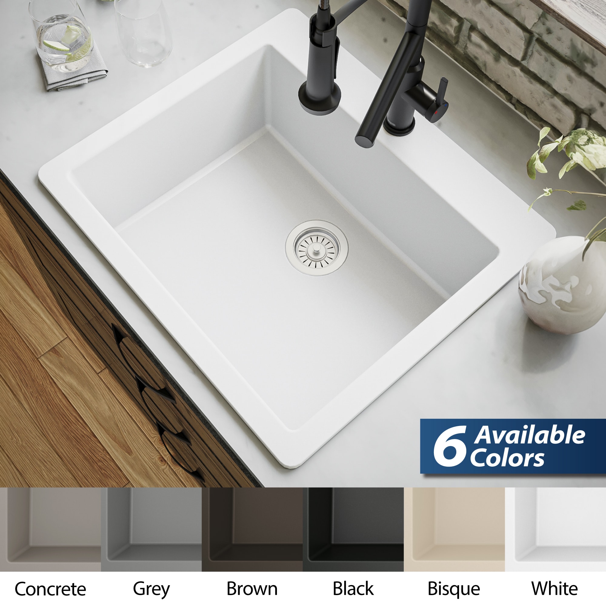 Karran QT-820-WH Kitchen-Sinks - View #10