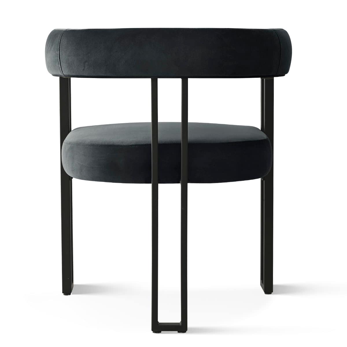 Maison Boucle MIA-VELVET BLACK Dining-Chairs - View #5