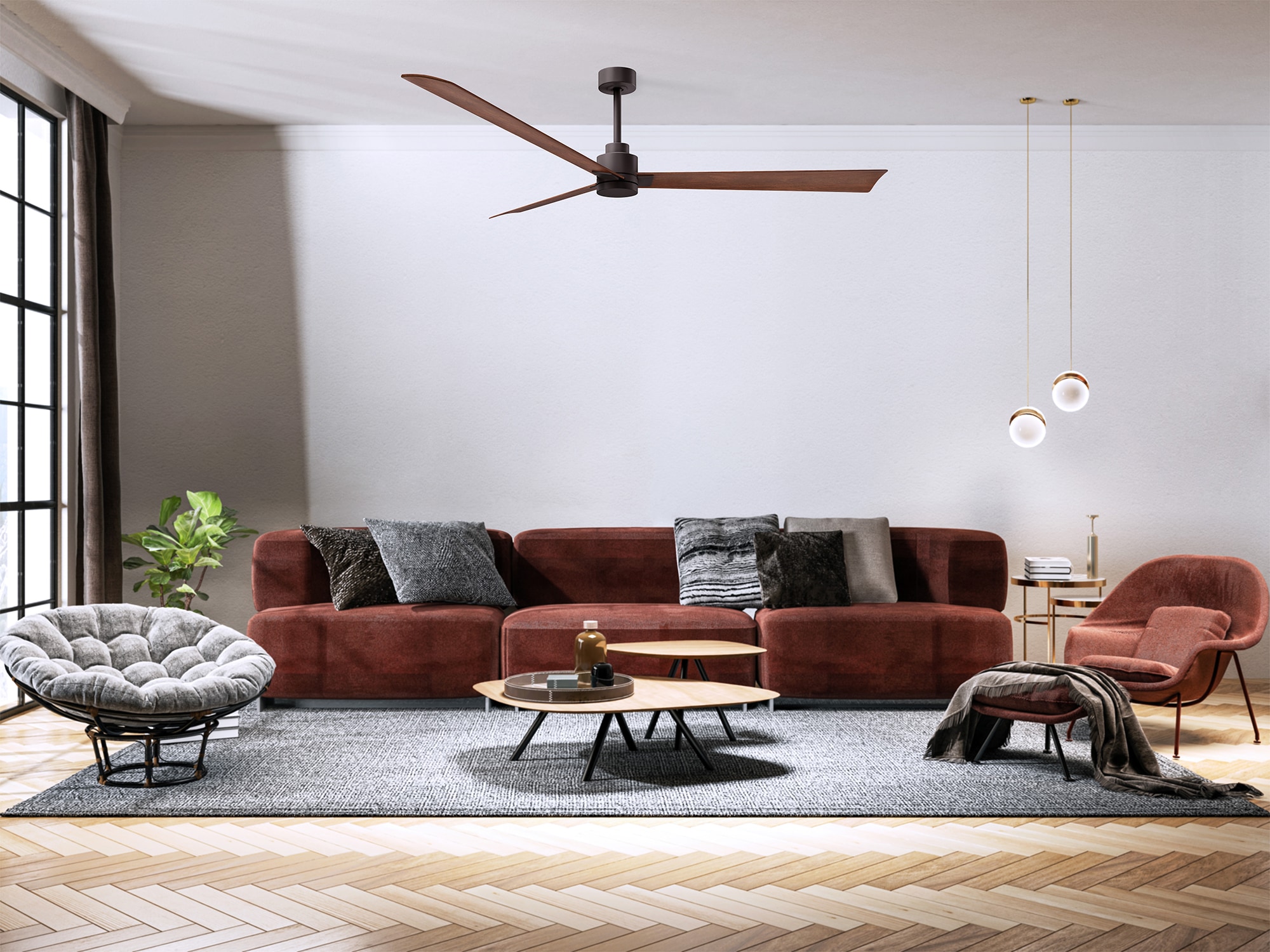 Matthews Fan Company AK-TB-WN-72 Ceiling-Fans - View #6