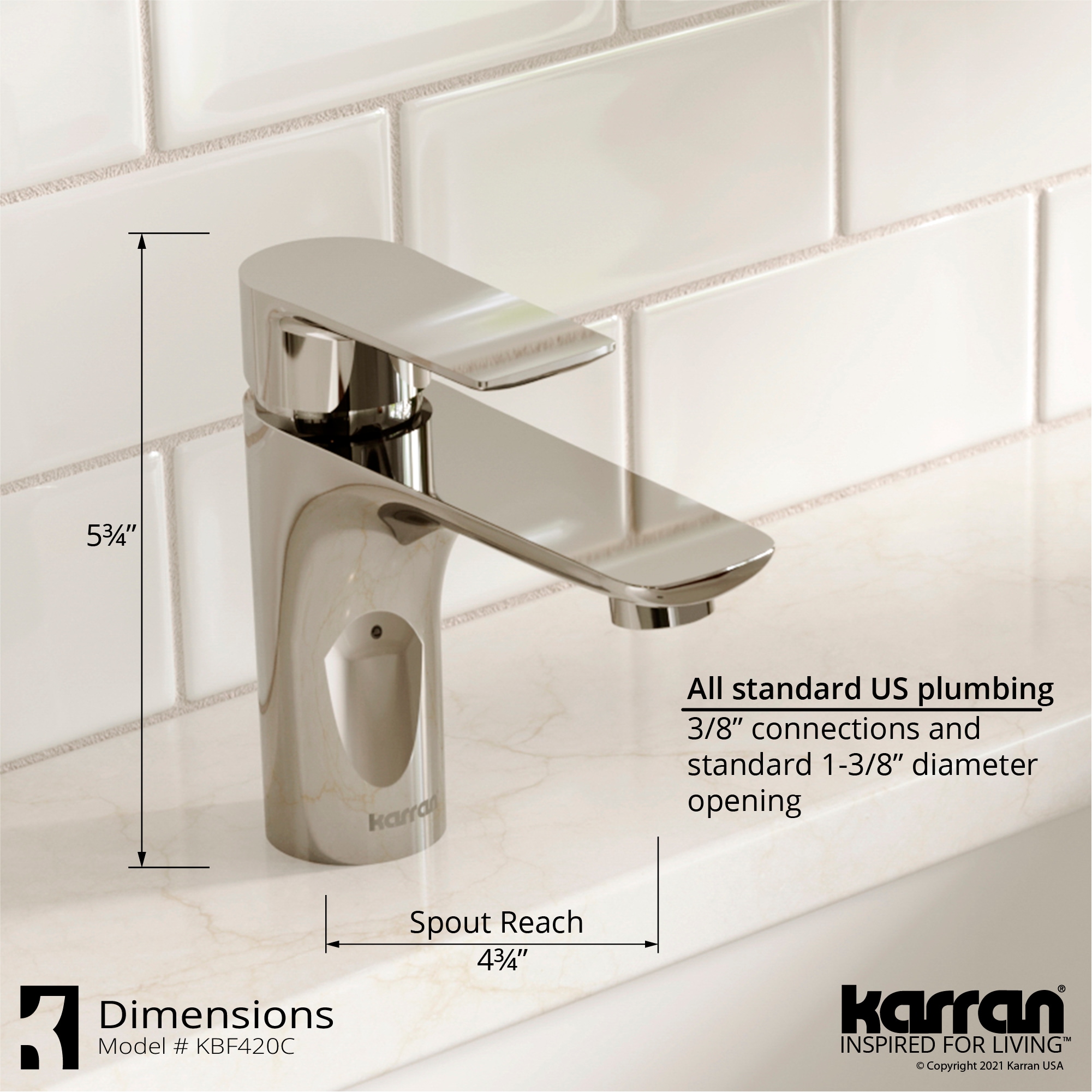 Karran KBF420C Lavatory-Faucets - View #5