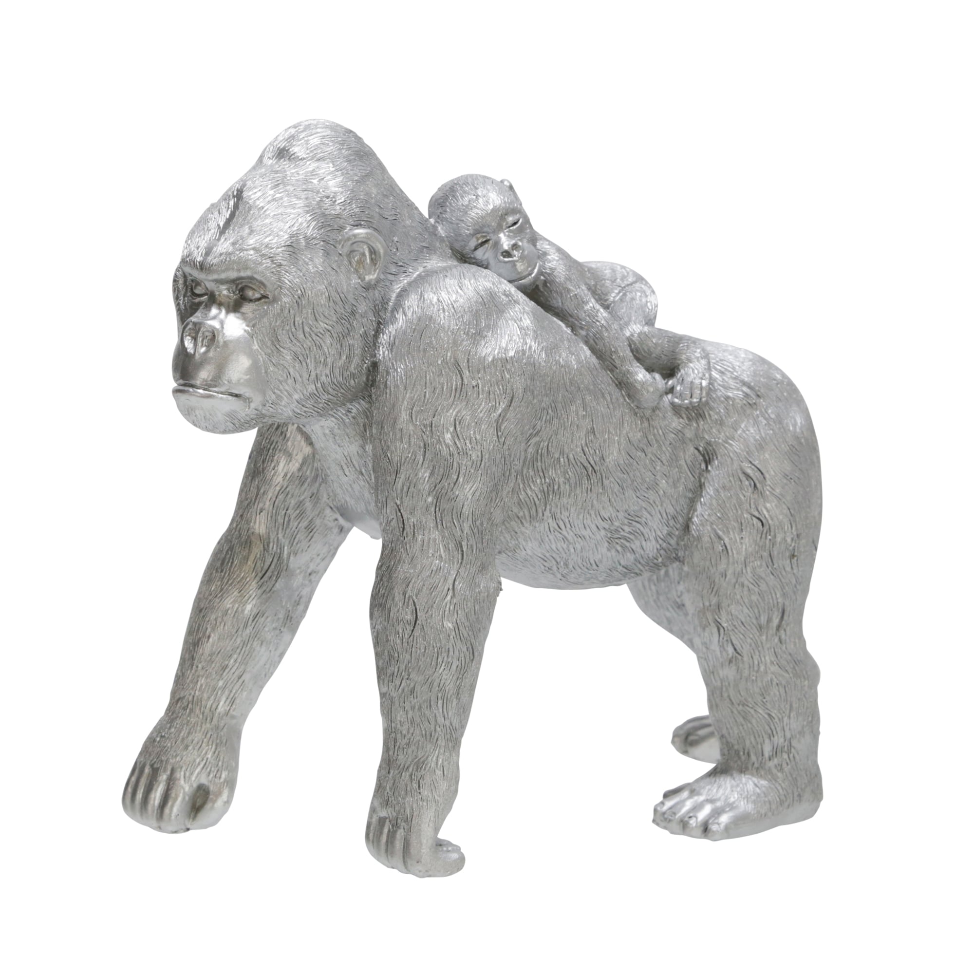 Sagebrook Home 15099-02 Silver Polyresin Modern Figurine