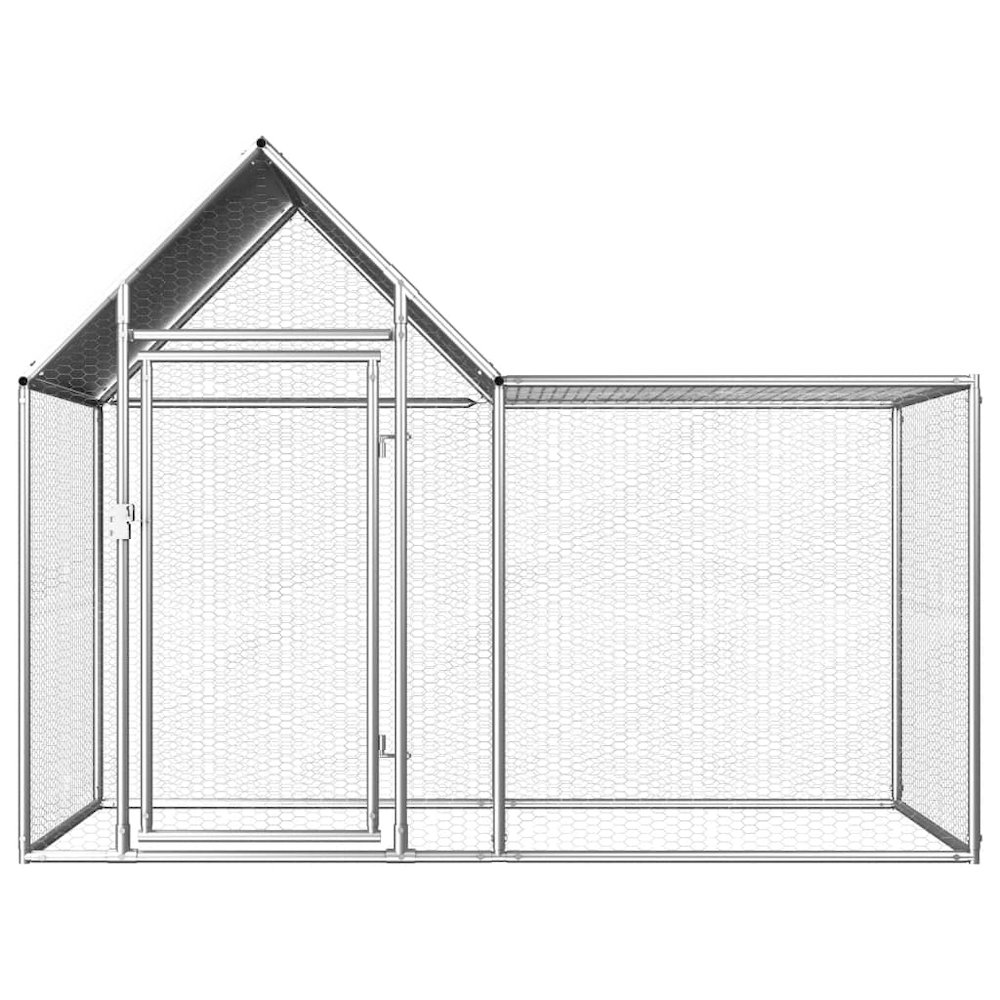 vidaXL 144553 Chicken-Coops-Rabbit-Hutches - View #2