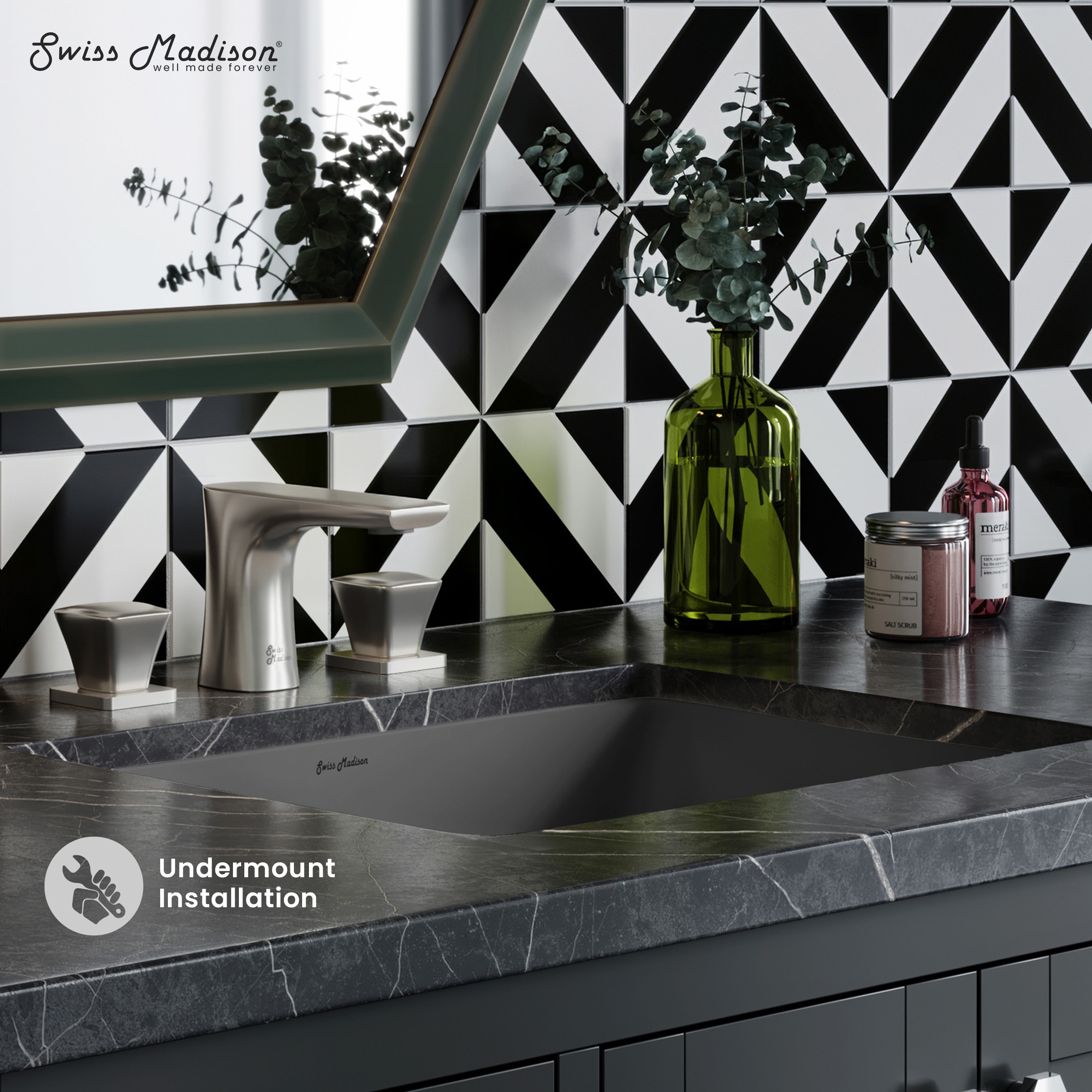 Swiss Madison SM-25-UMNNS01MG Bath-Sink - View #3