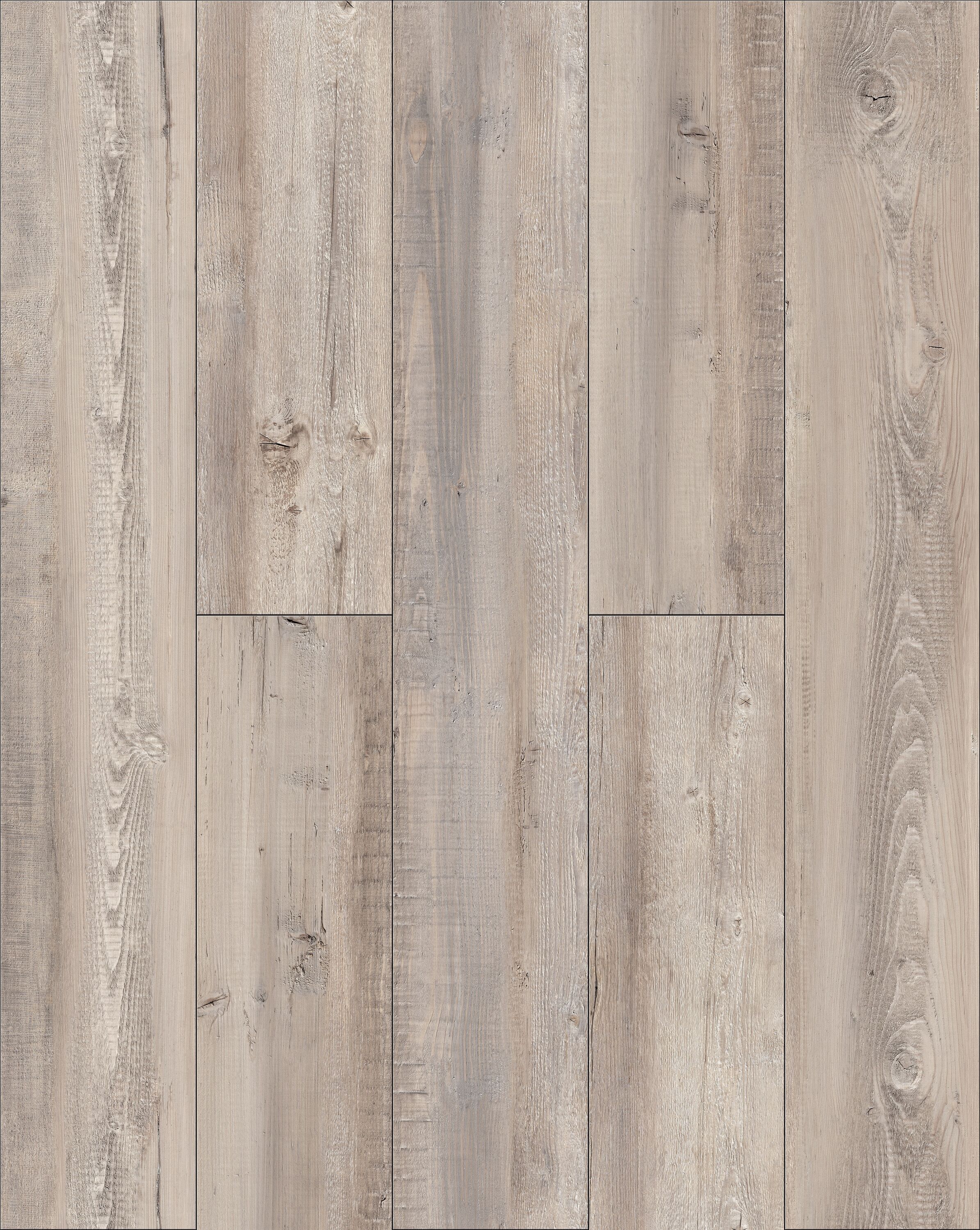 Arcade Green 20SPC103 Honua Gray Wood look 30-mil x 9-in W x 48-in L Waterproof and Water Resistant Interlocking Luxury Vinyl Tile Flooring ( 21-sq ft Carton )