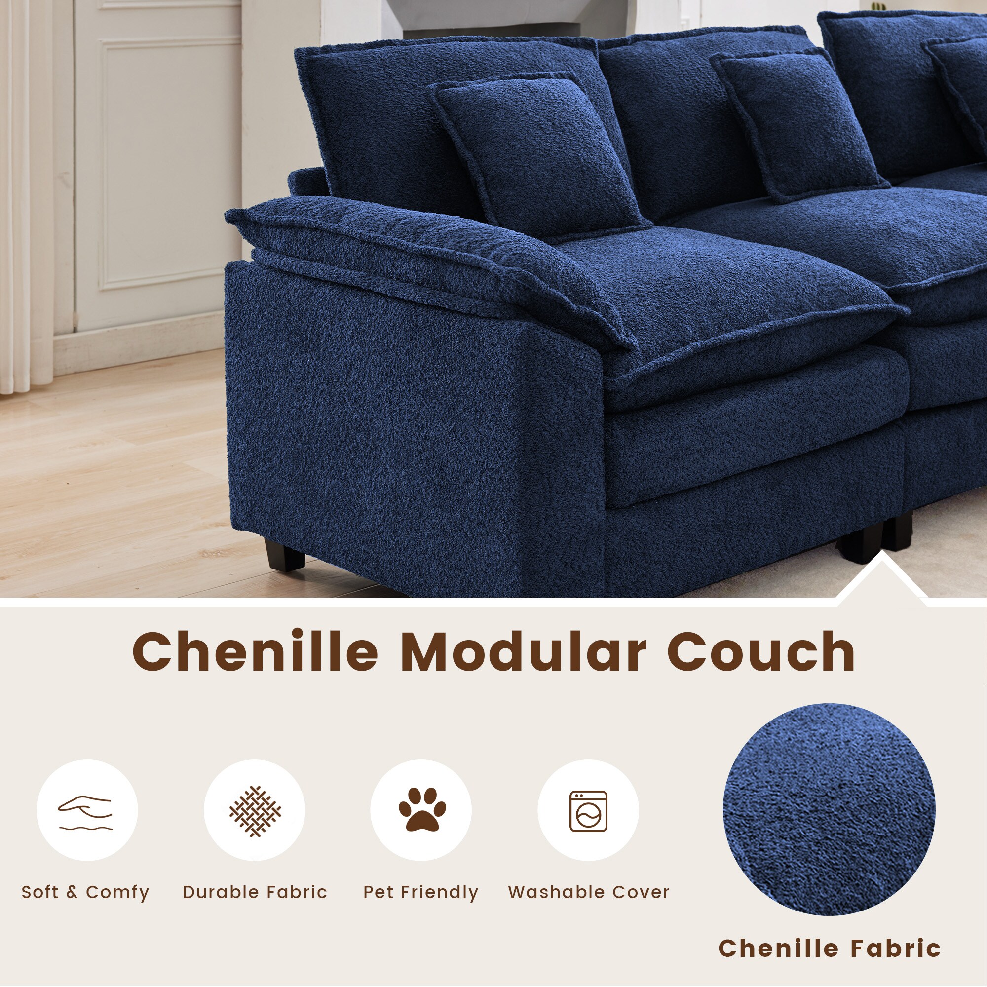 VOUA SAF-HNBYZ-BU Sofas-Loveseats - View #3
