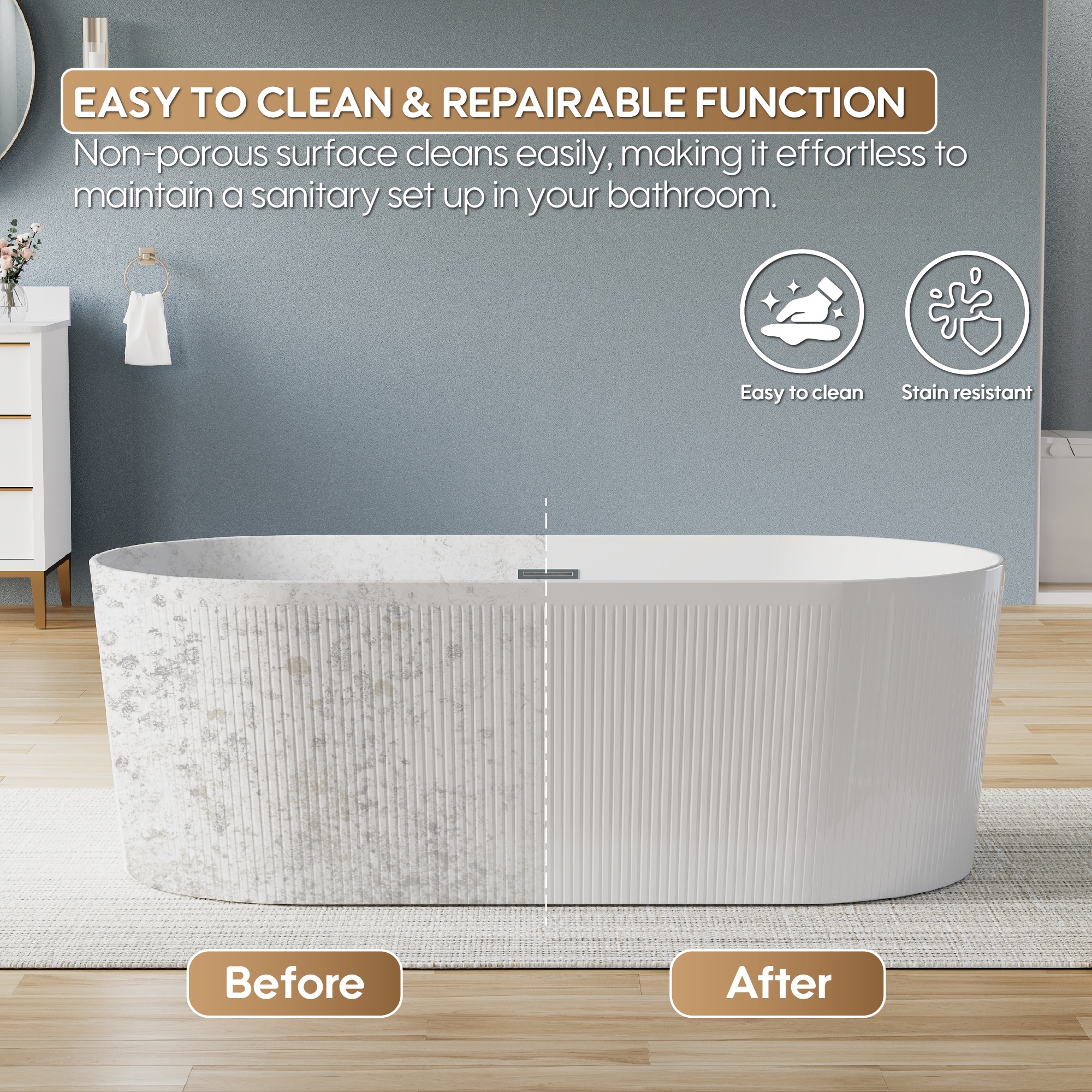 WELLFOR JO-115355 bathtubs - View #7