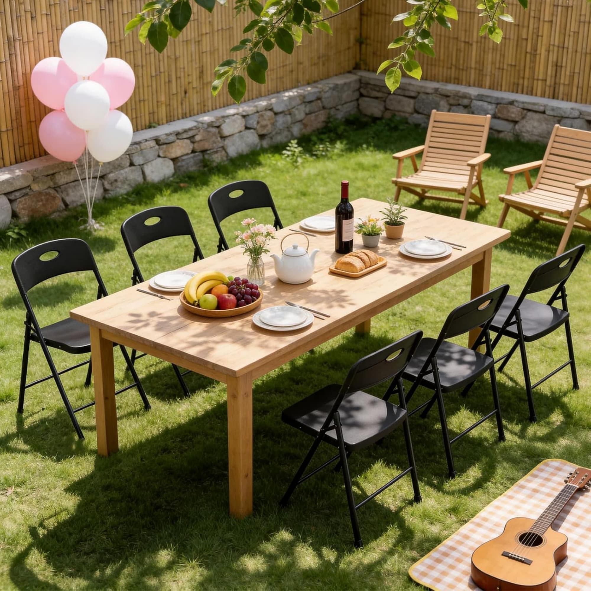 Yardgrace BSHCSC001BL4 Folding-Chairs - View #3