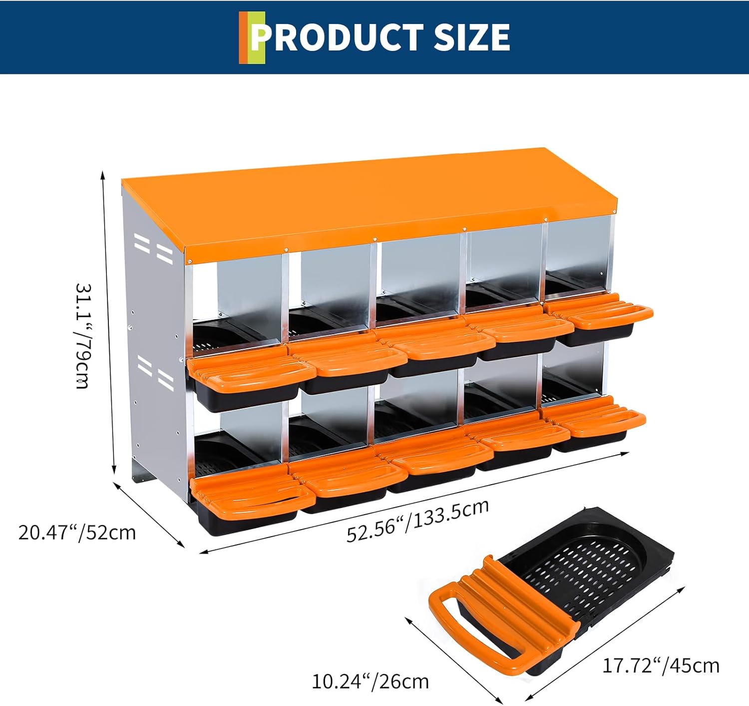 Qeetex GWPPG-33CXUYNW Chicken-Coops-Rabbit-Hutches - View #4