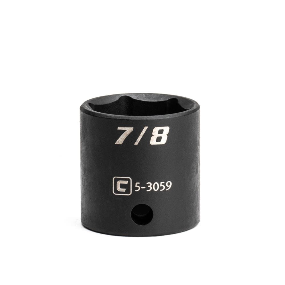 Capri Tools CP53059 Standard (SAE) 3/8-in Drive 7/8-in 6-point Impact Socket Individual