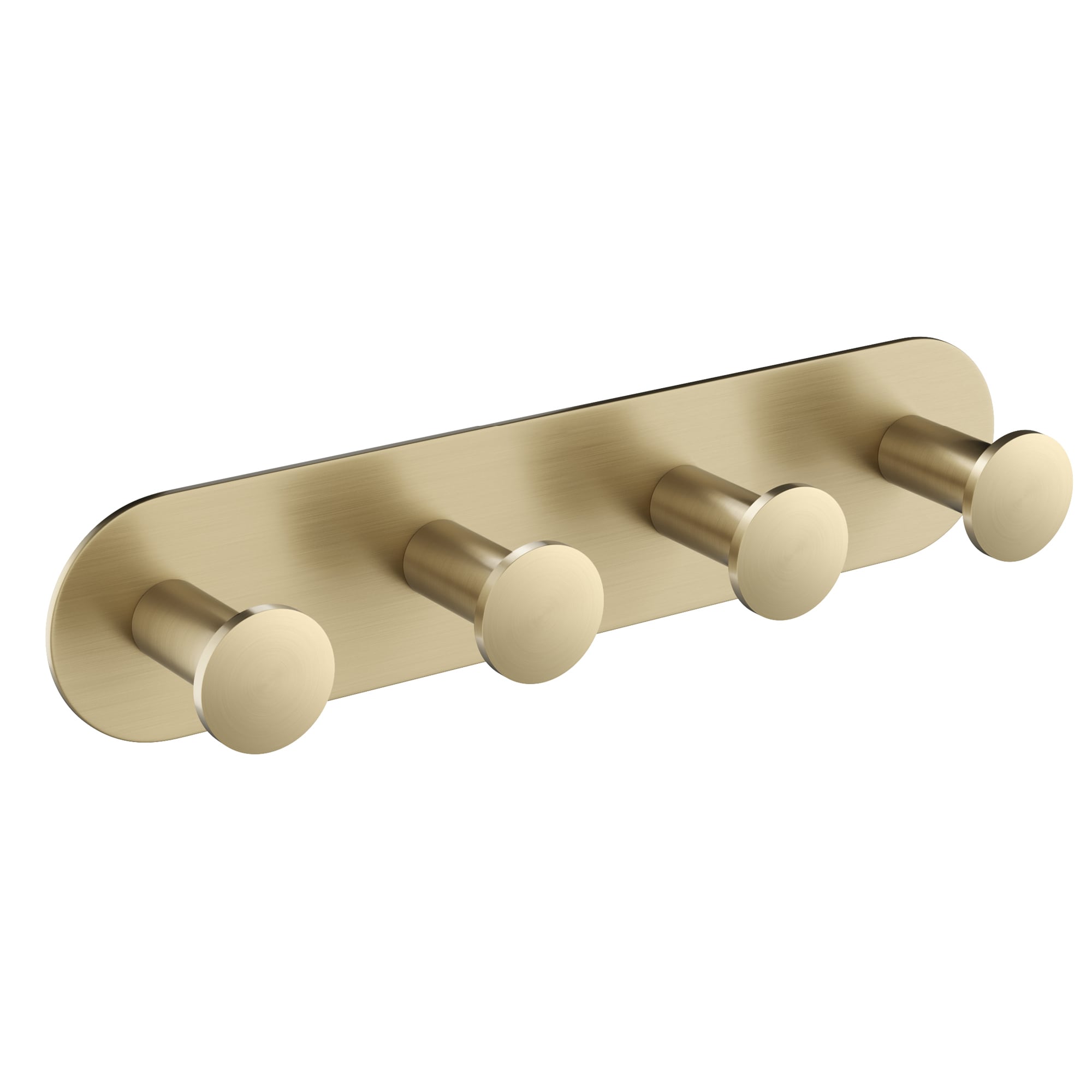 Kraus KEA-18804BG Elie Brushed Gold 4 -Hook Wall mount Towel Hook
