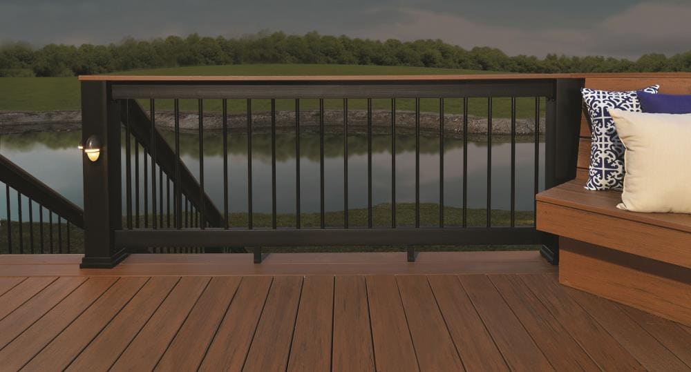 TimberTech 8-ft Black Composite Sub-rail at Lowes.com