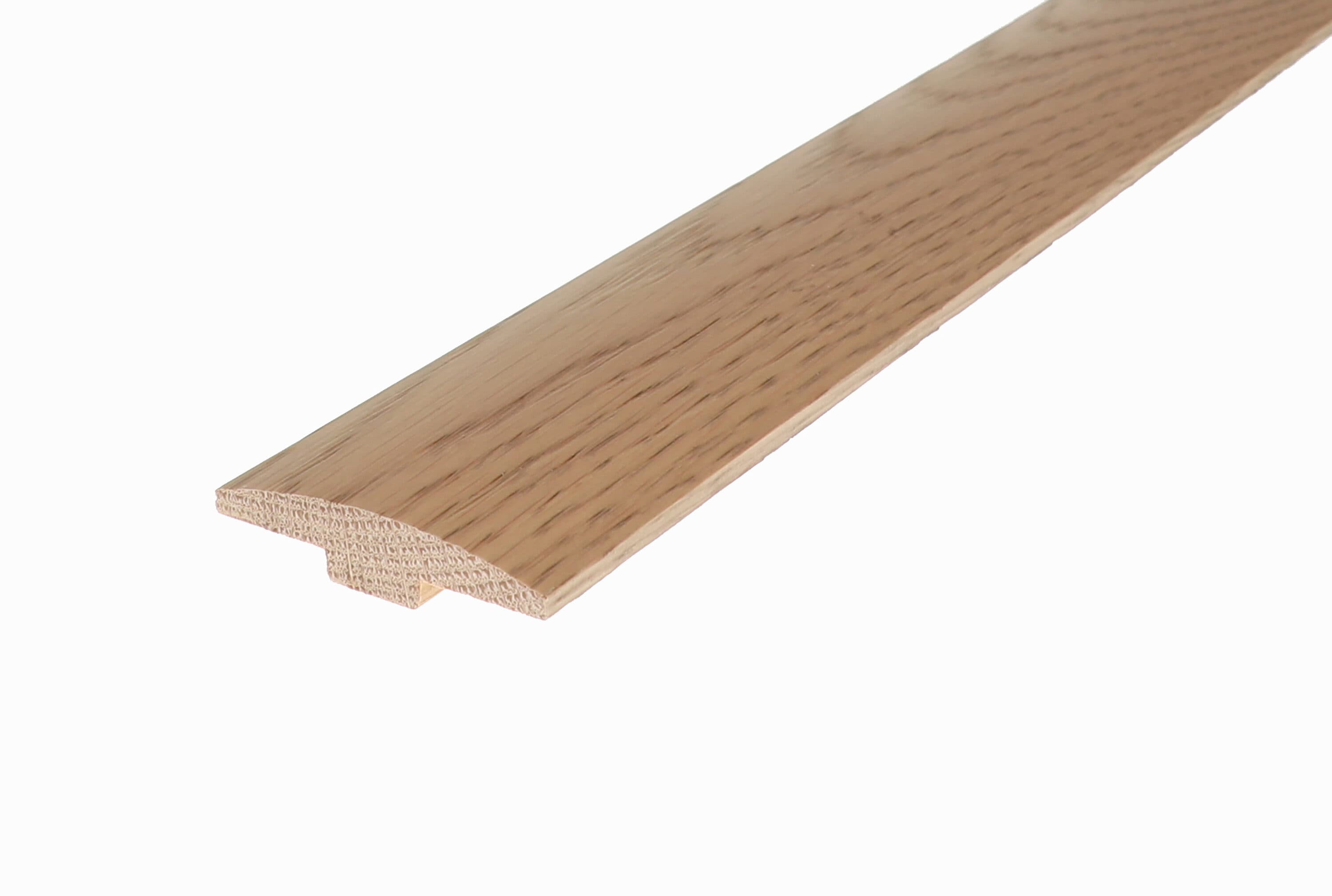 Flexco FXTM013 T-moulding Denia/Matte 0.28-in T x 2-in W x 78-in L Wood T-moulding