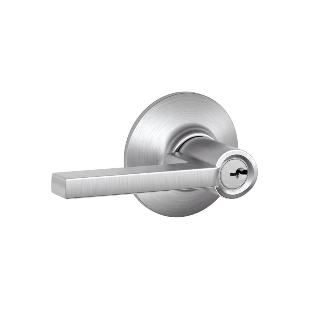 Schlage  F51LAT Latitude Single Cylinder Keyed Entry Door Lever Set
