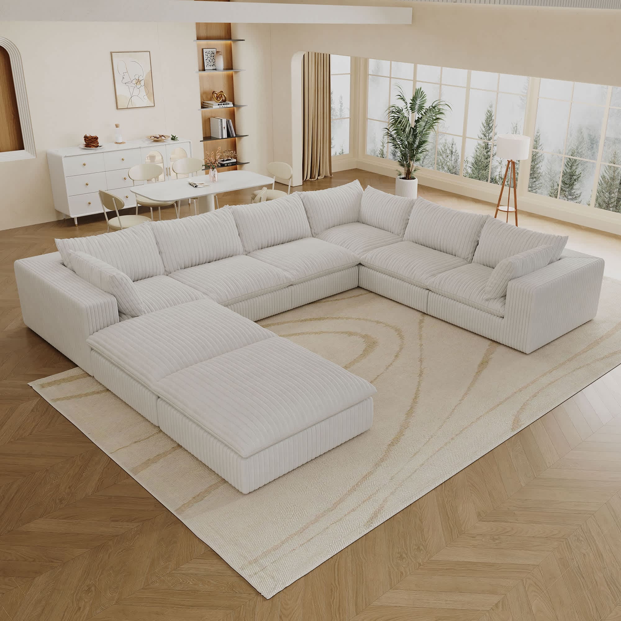 Misty Moon FXLW0403-S00105 Sofas-Loveseats - View #3