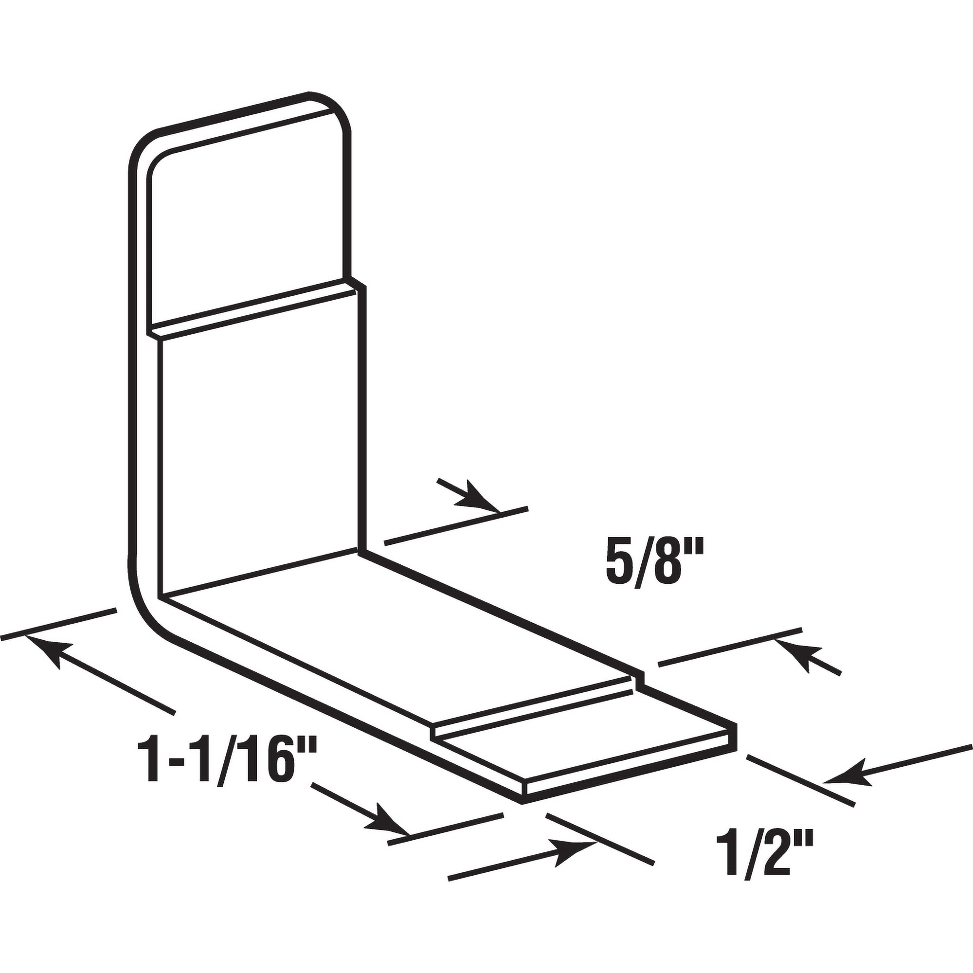 Prime-Line R 7153 Drawer-Hardware - View #2