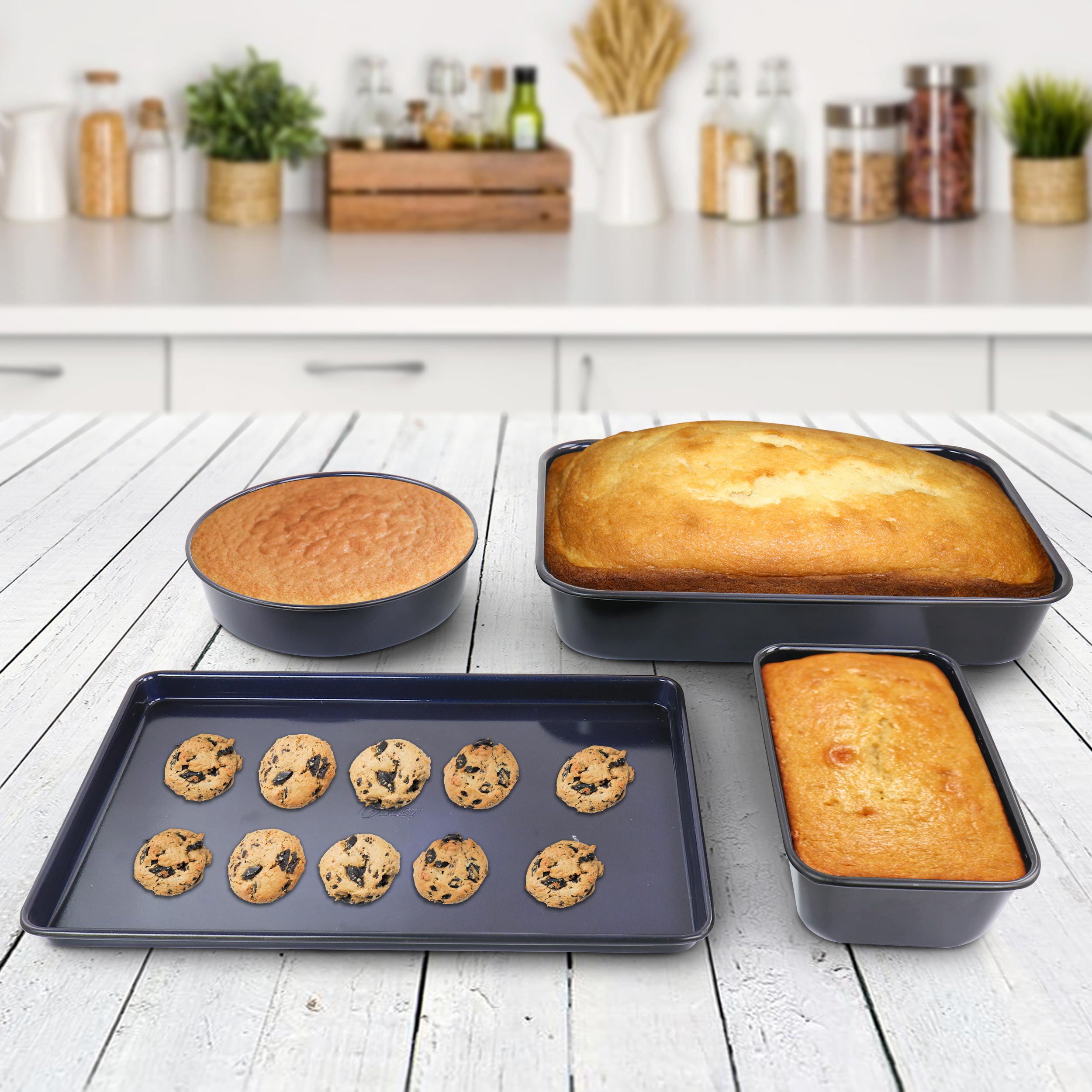 Oven Safe Carbon Steel 4-Piece Bakeware Set