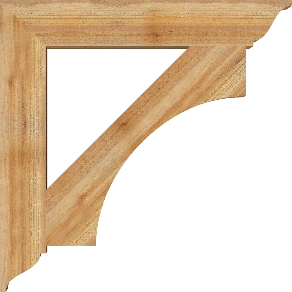 Ekena Millwork BKT06X38X38WTL01RWR Exterior-Brackets-Braces - View #3