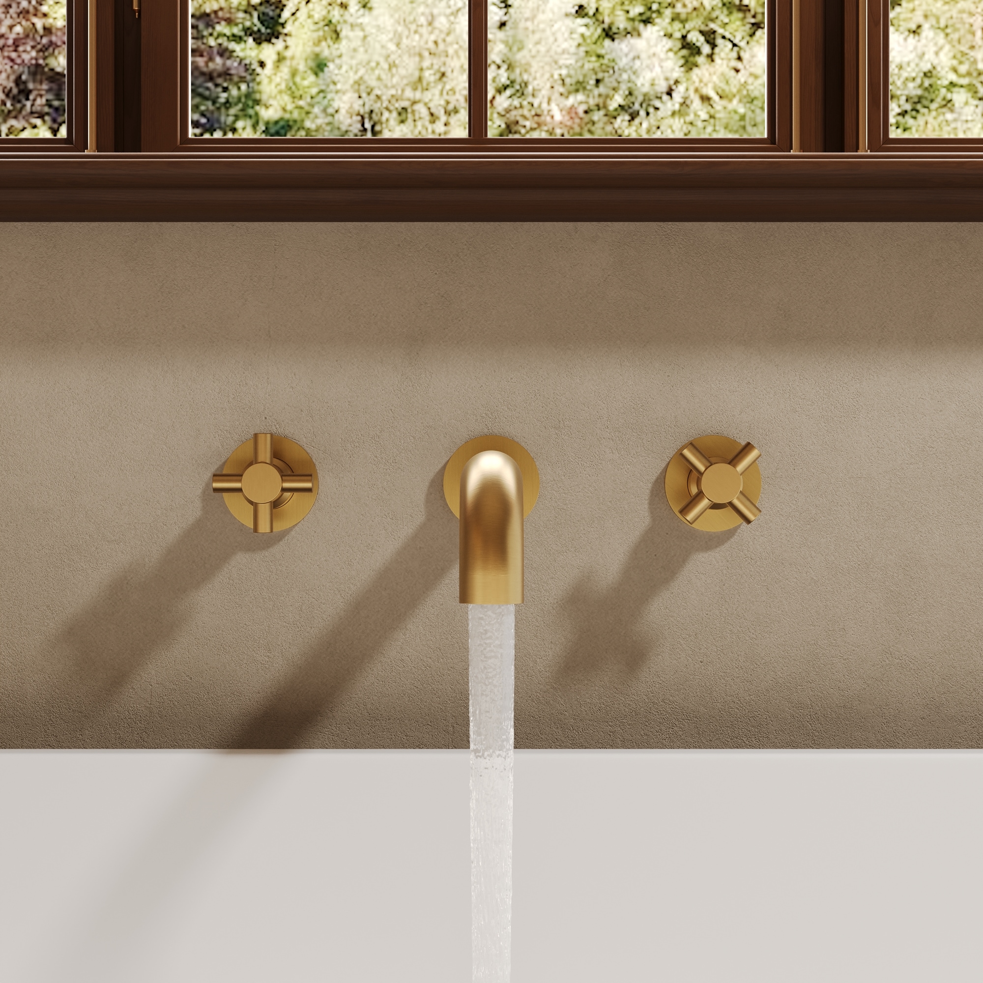 GRANDJOY SGF11GJ-07BG Roman-Tub-Faucets - View #2