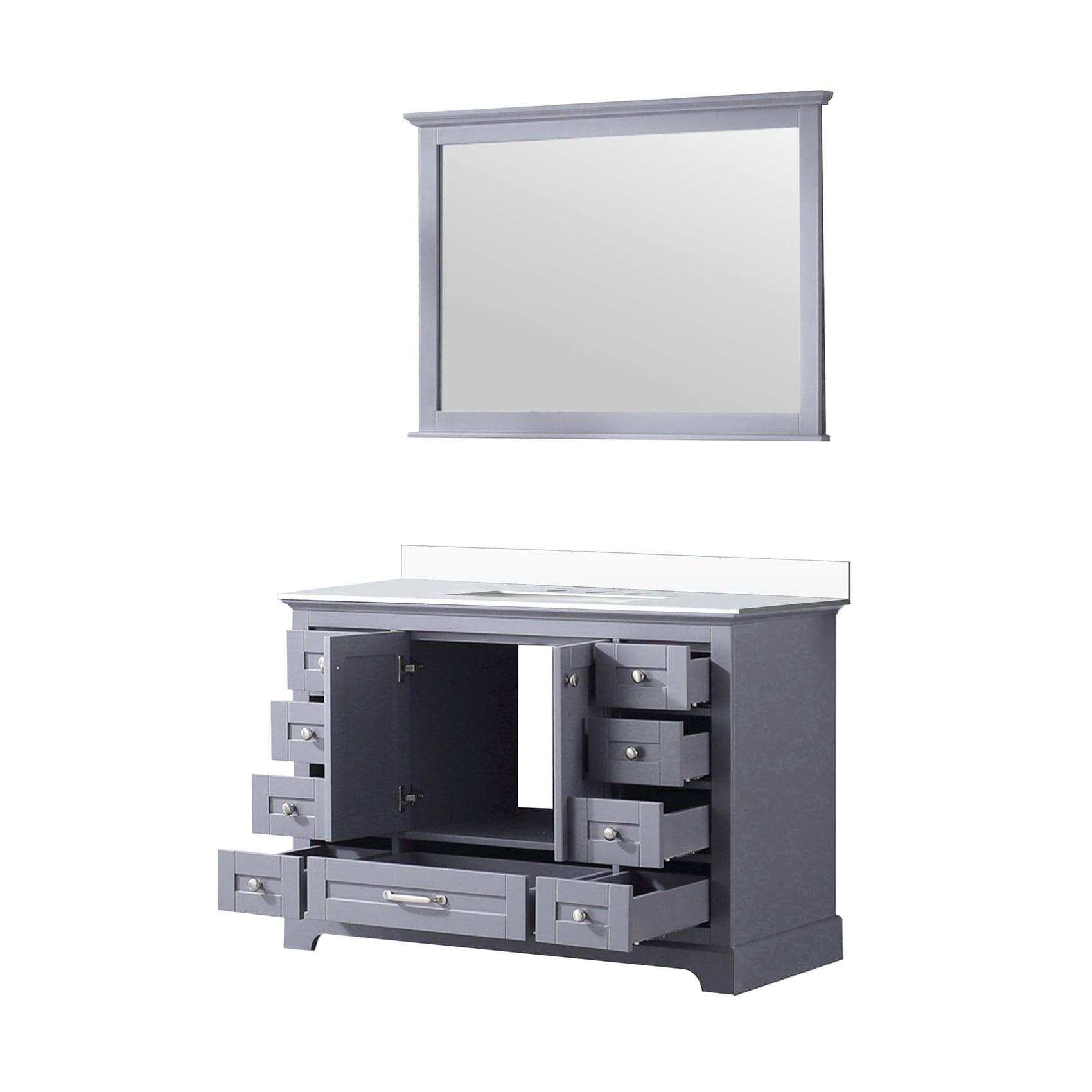 Lexora LD342248SBWQM46 Bath-Vanity-Combo - View #6