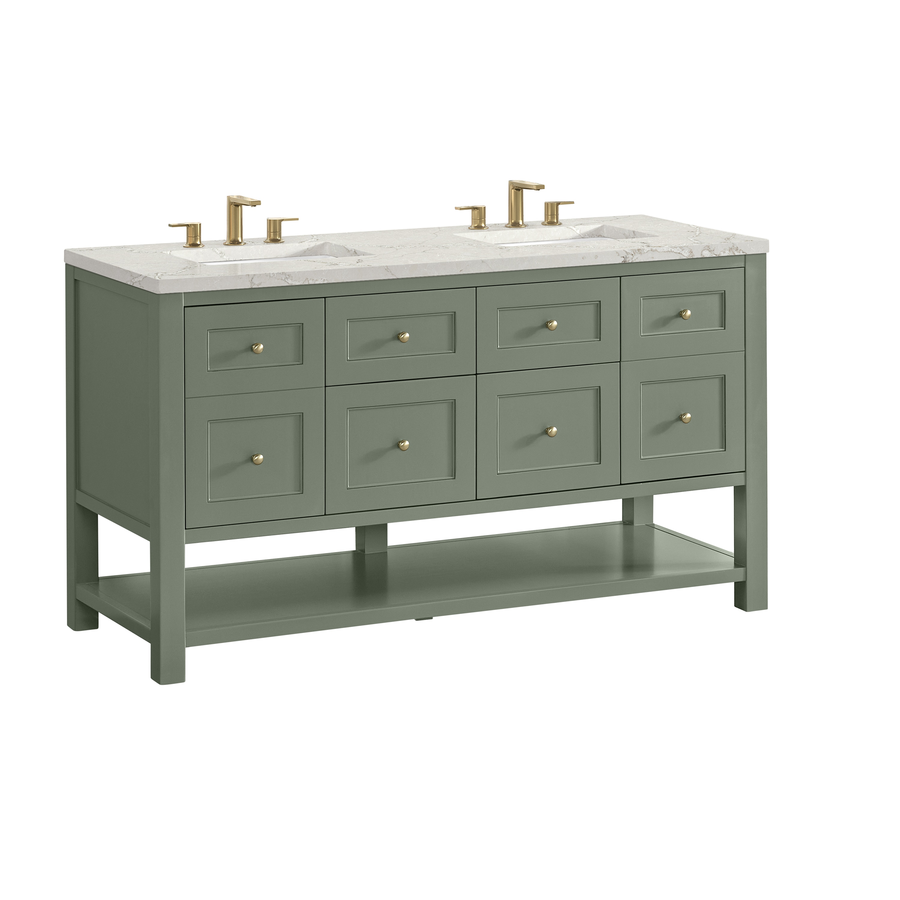 James Martin Vanities 330-V60D-SC-3VSL Bath-Vanity-Combo - View #6
