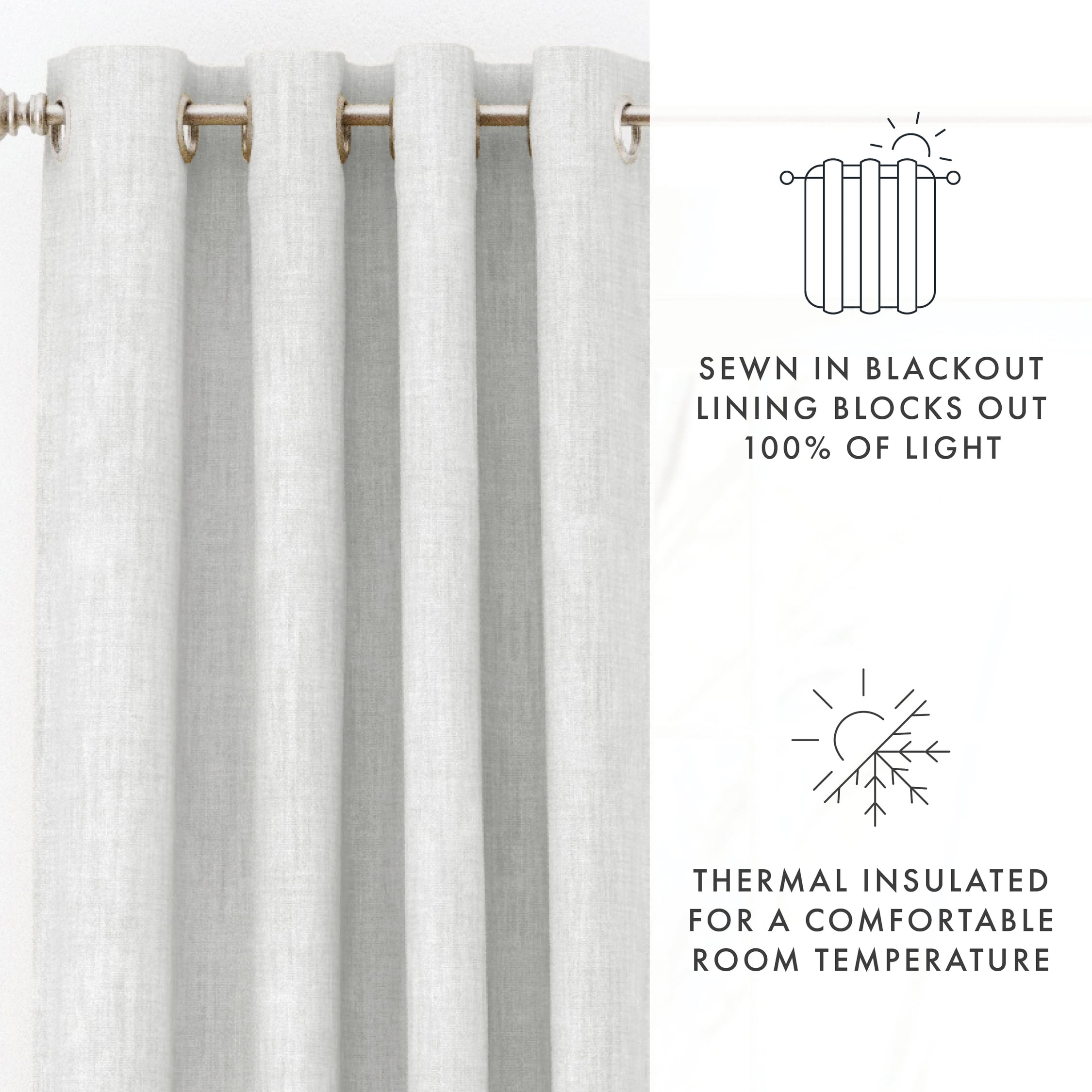 Ienjoy Home IH-CTGB-5084-LG curtains - View #8