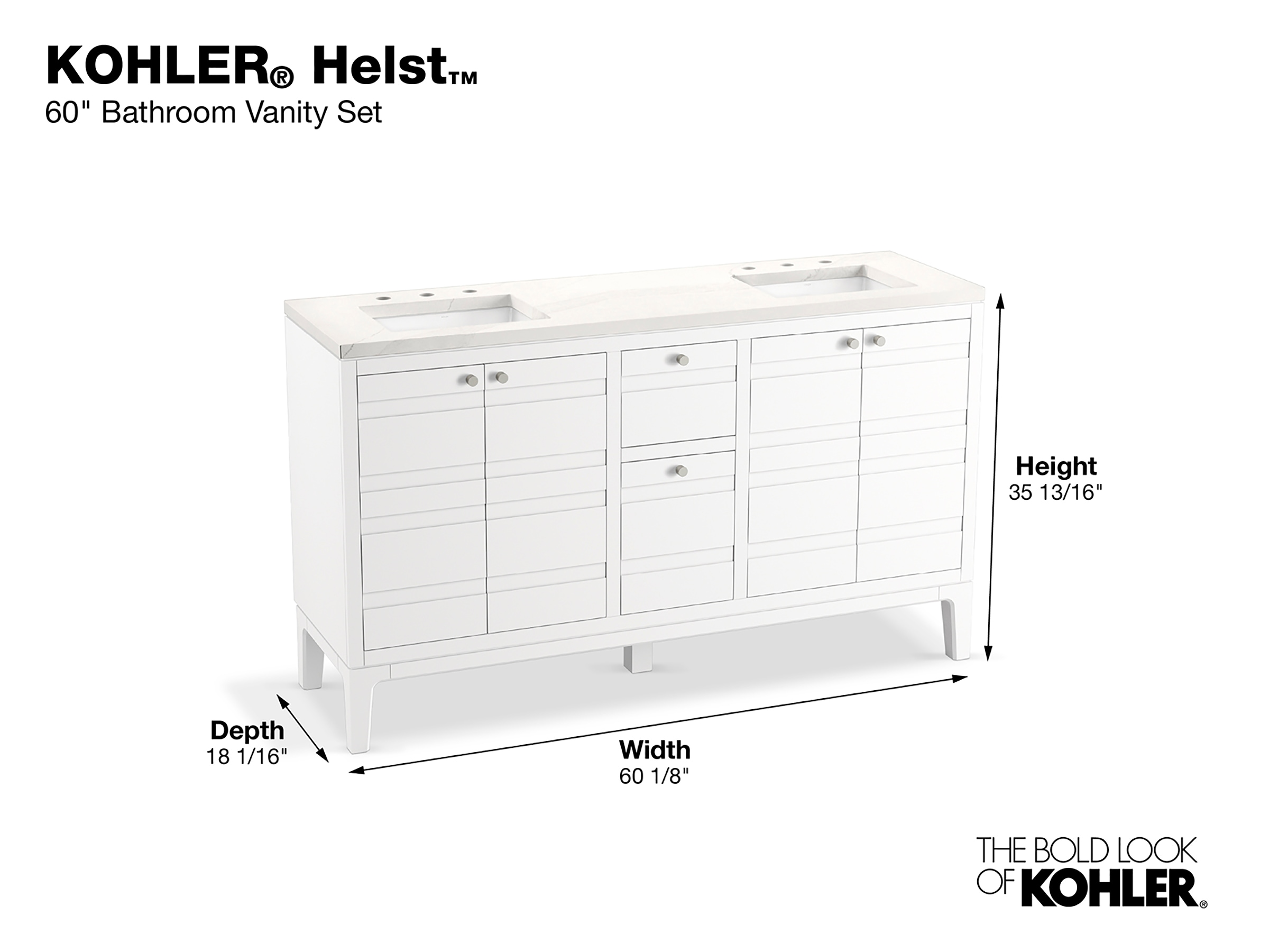 KOHLER 33527-ASB-0 Bath-Vanity-Combo - View #7