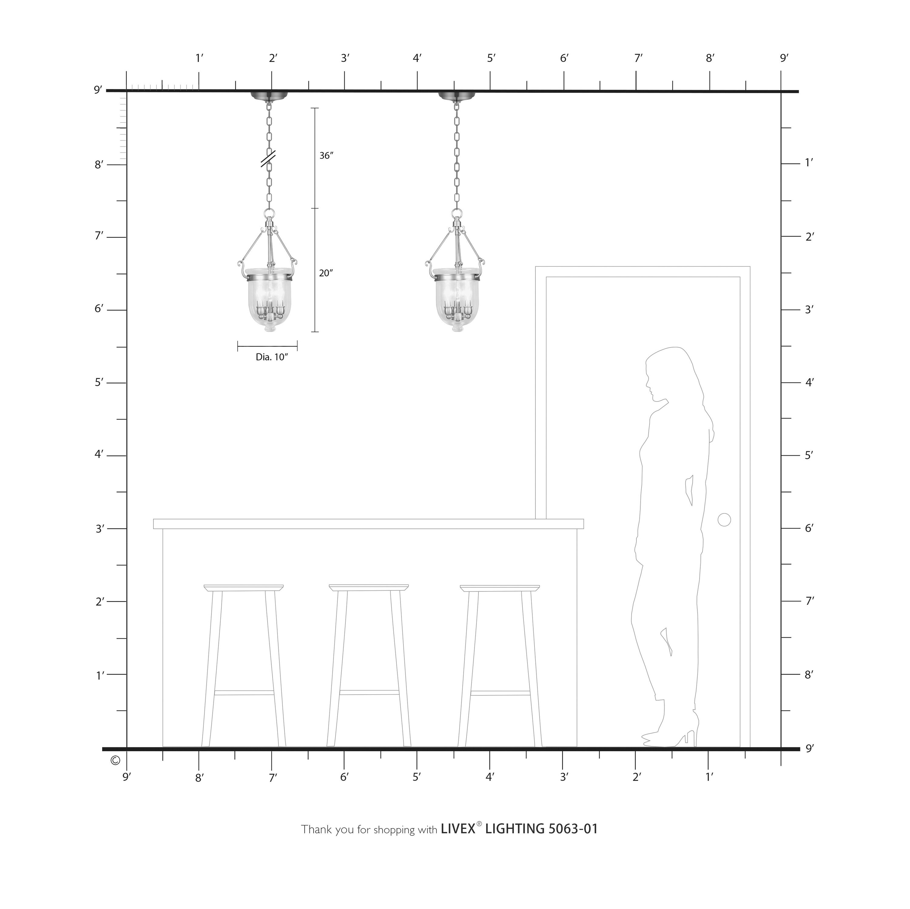 Livex Lighting 5063-01 Pendant-Lights - View #6