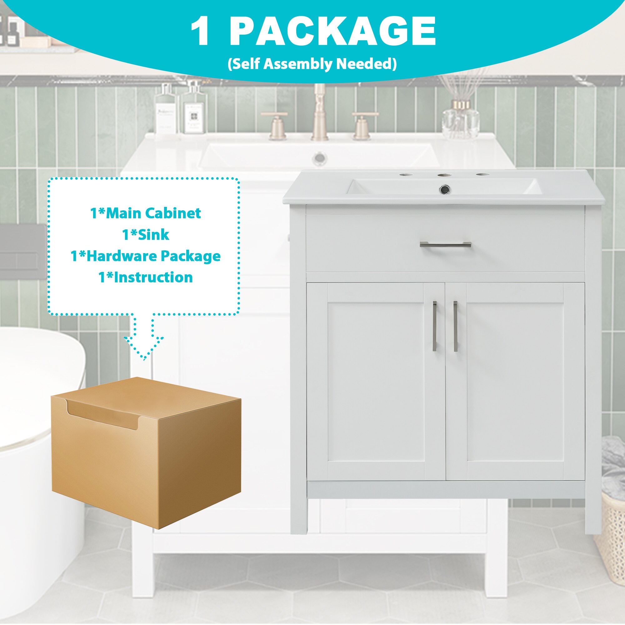 GDFStudio 321523 Bath-Vanity-Combo - View #6