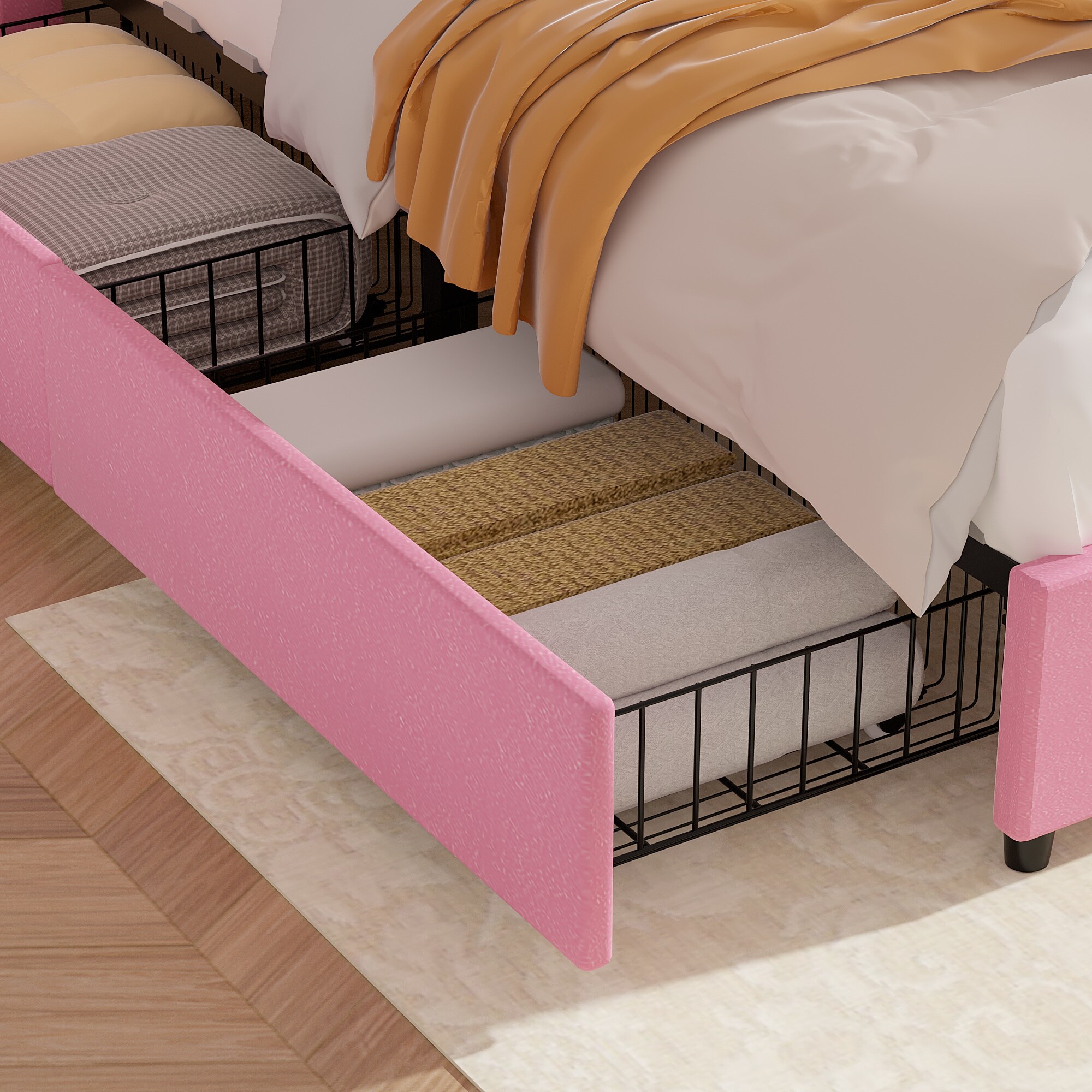 Vecelo LOE-CY-FB01-UP-PNK beds - View #12