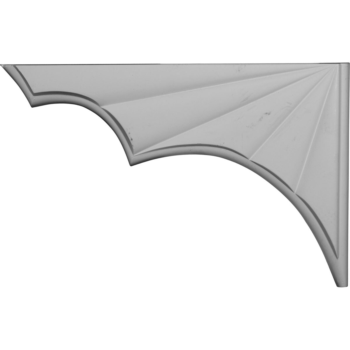 Ekena Millwork SB11X07SA-L Salem 11.25-in W x 7.25-in H Primed Applique