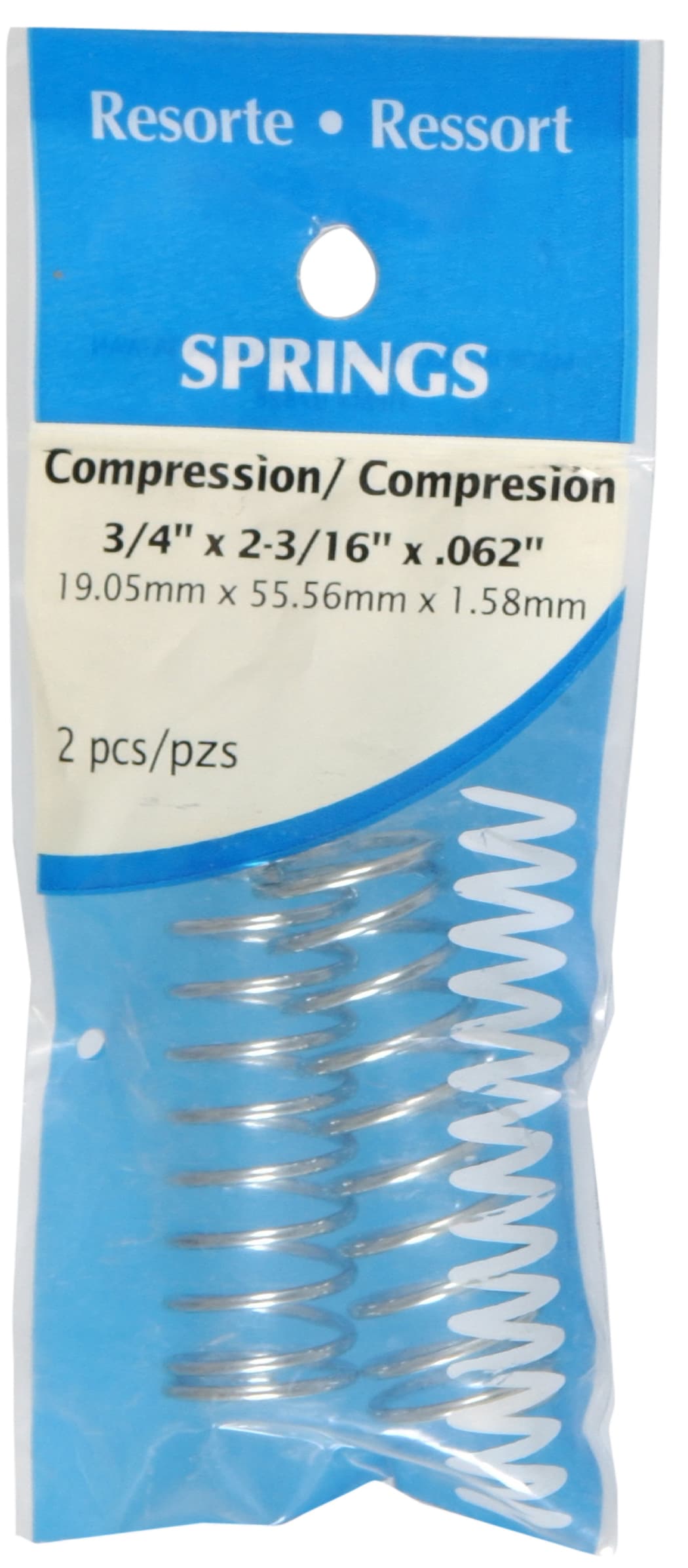 Hillman 543030 2-5/16-in Zinc Gate spring