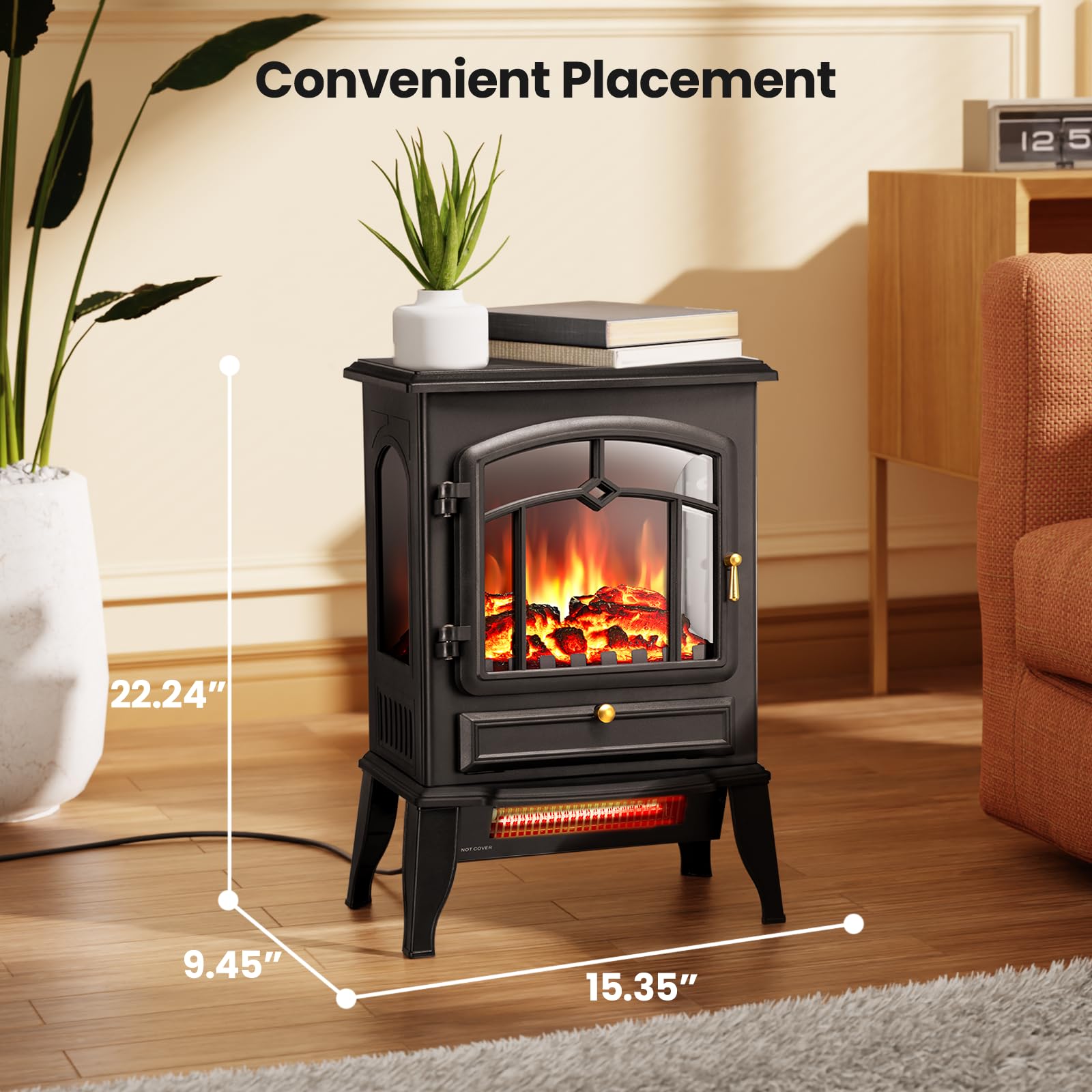 COWSAR S520232 Electric-Fireplaces - View #7