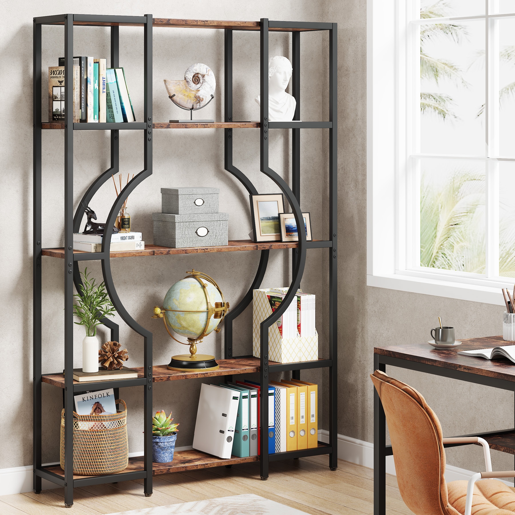 Tribesigns HOGA-C0775 bookcases - View #2