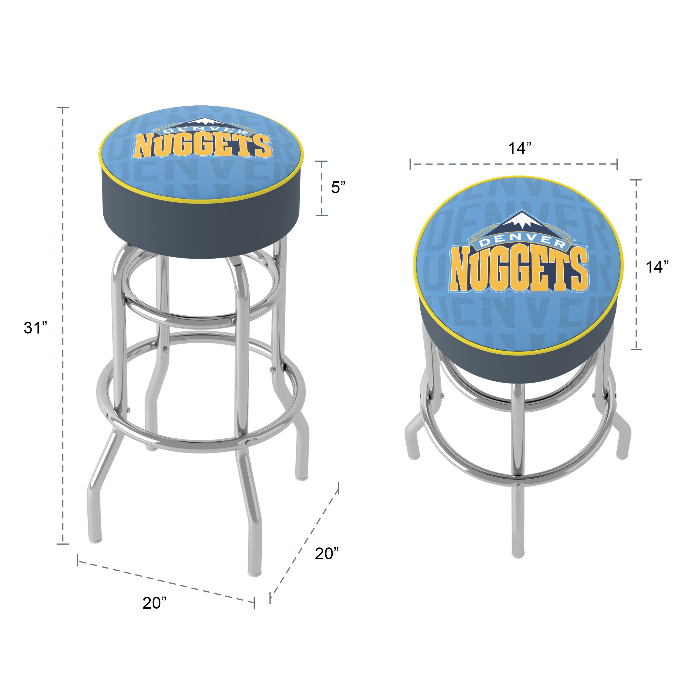 Trademark Gameroom NBA1000-DN3 stools - View #5