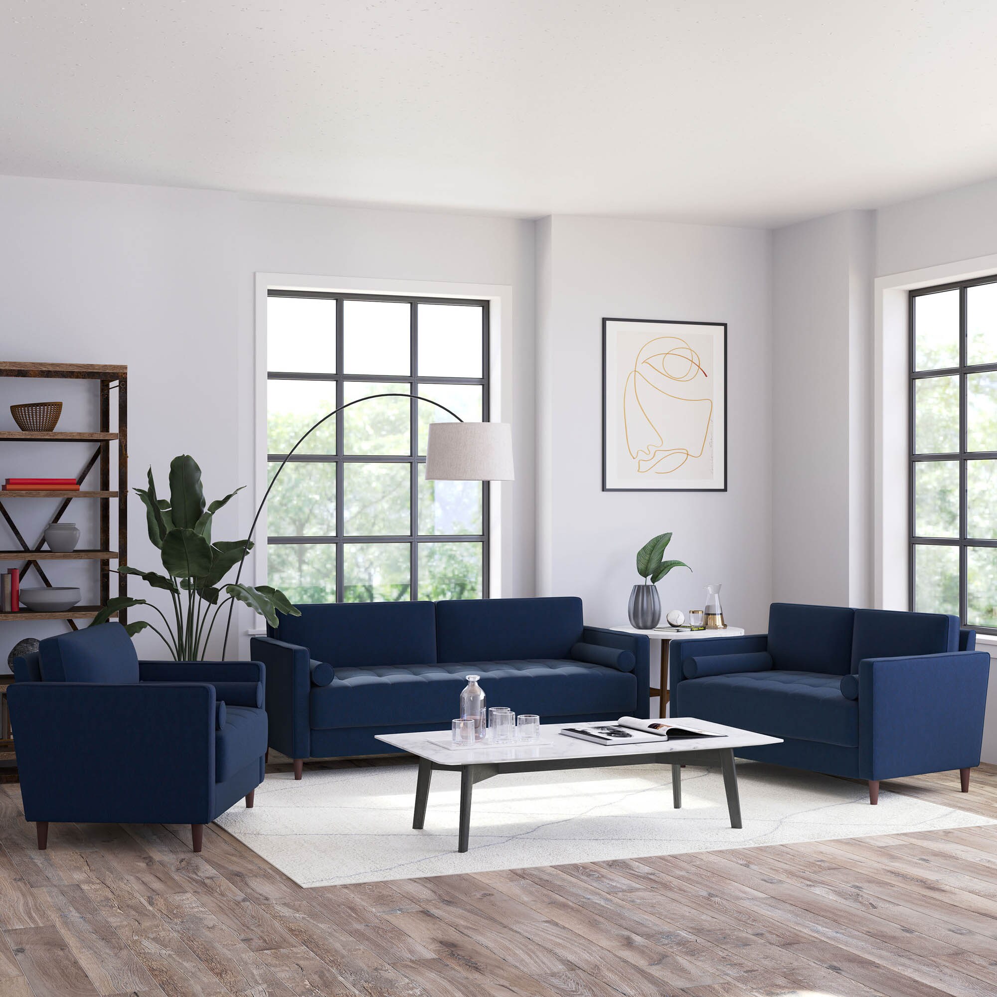 Lifestyle Solutions LSLA185NBL Sofas-Loveseats - View #8