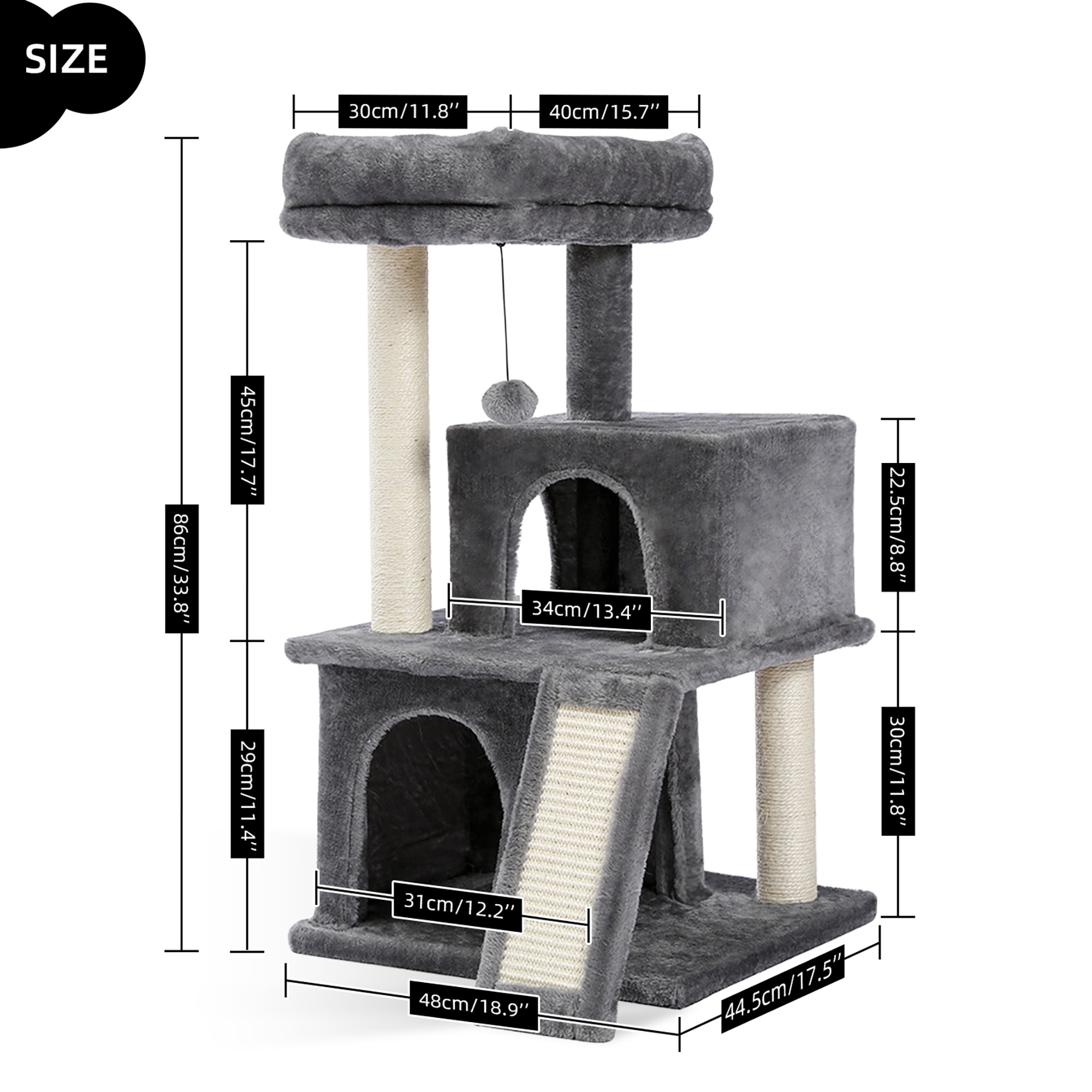 Forclover P96W-CT968 Cat-Trees - View #5