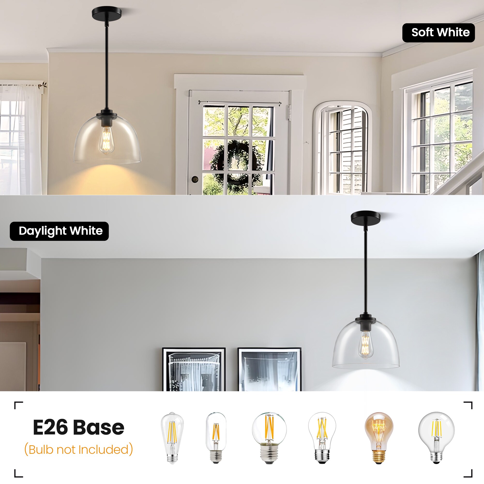 KAISITE 8023PL-01BK-US Pendant-Lights - View #5