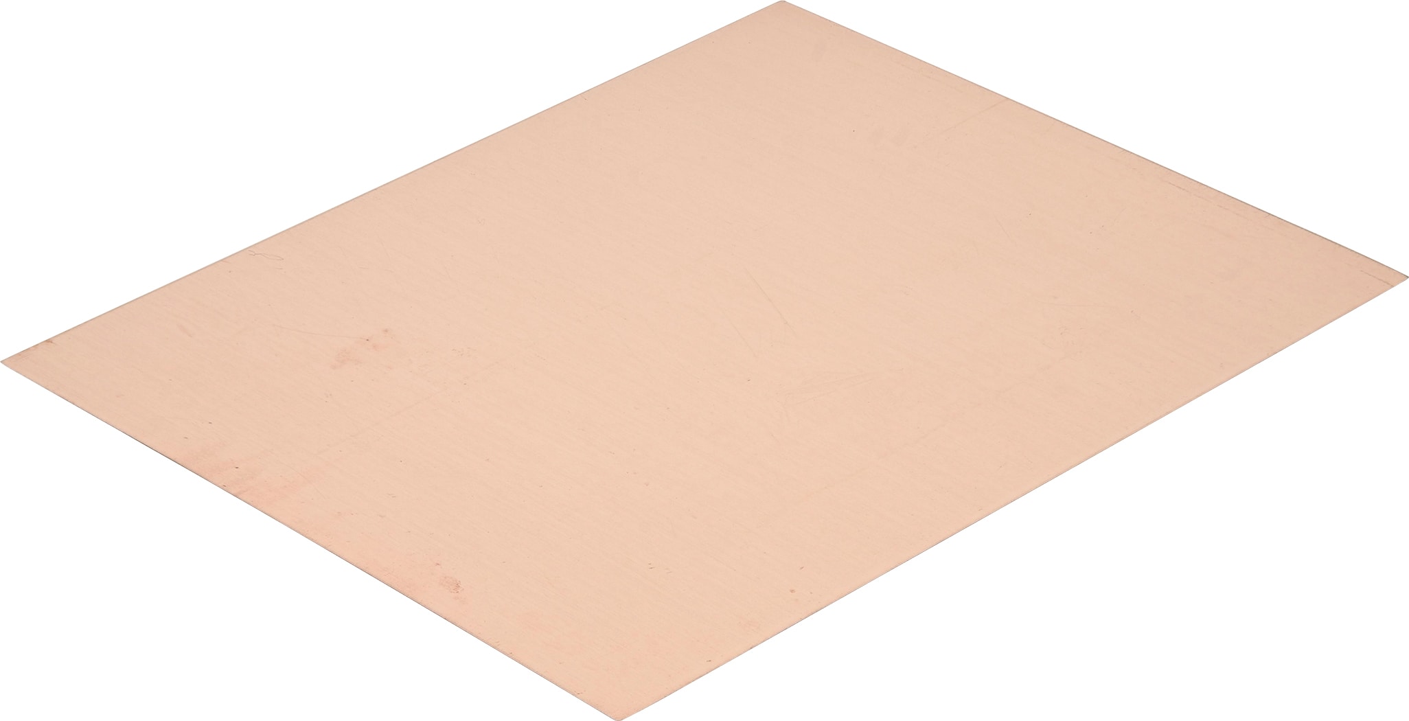 COPPER SHEET PLATE guillotine cut many sizes. 0.7 MM thick 