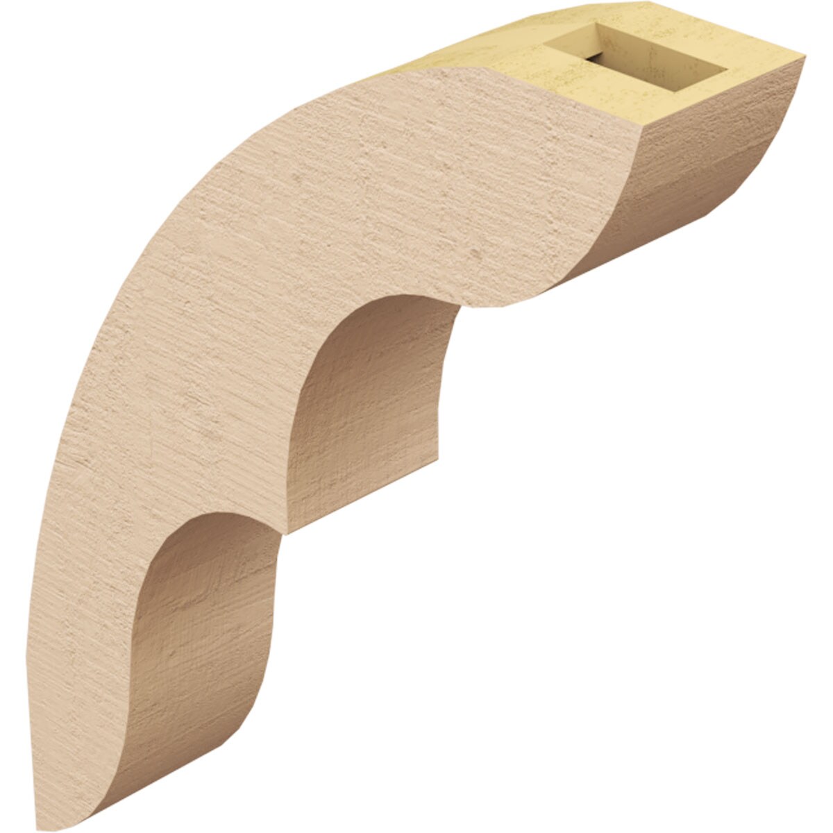 Ekena Millwork BRCUR03X12X16OZKRCPR braces - View #6