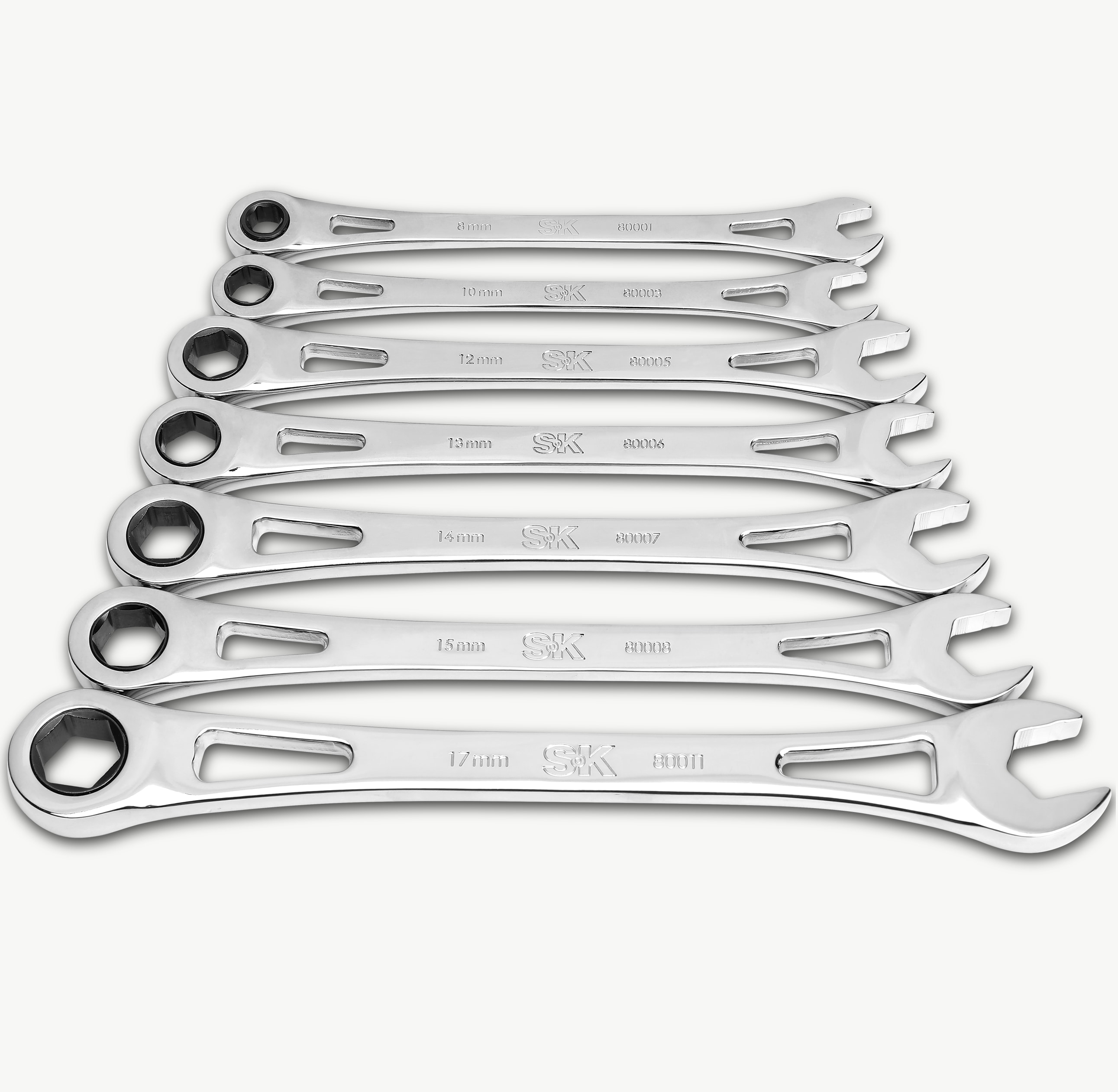 SK Professional Tools 7-Piece Set 6-point Metric Combination Wrench  Includes Soft Case in the Combination Wrenches & Sets department at