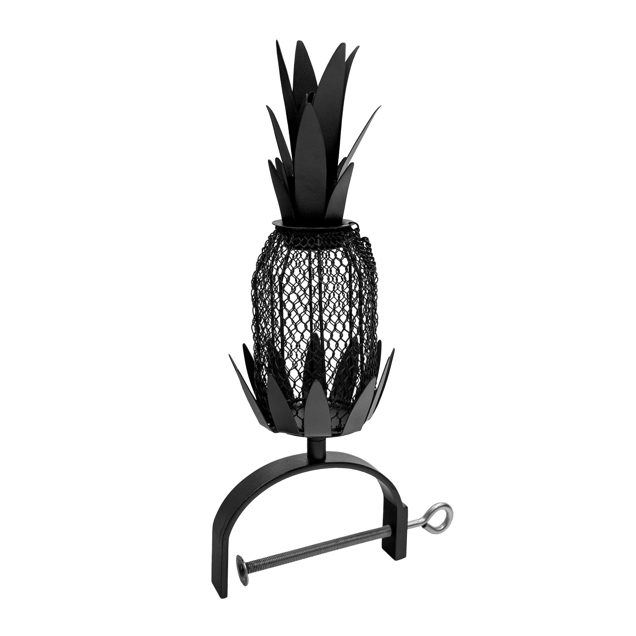 ACHLA Designs VBF-02-OR Steel Post-mount Squirrel-Resistant Seed/Suet Bird feeder - 0.75-lb 179.9-oz