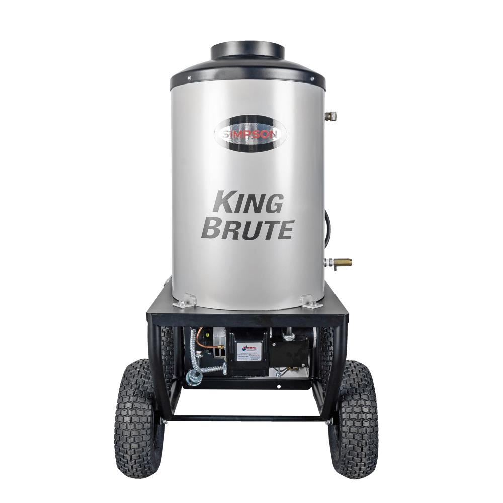 SIMPSON King Brute 3000 PSI 2.8GallonGPM Hot Water Gas Pressure