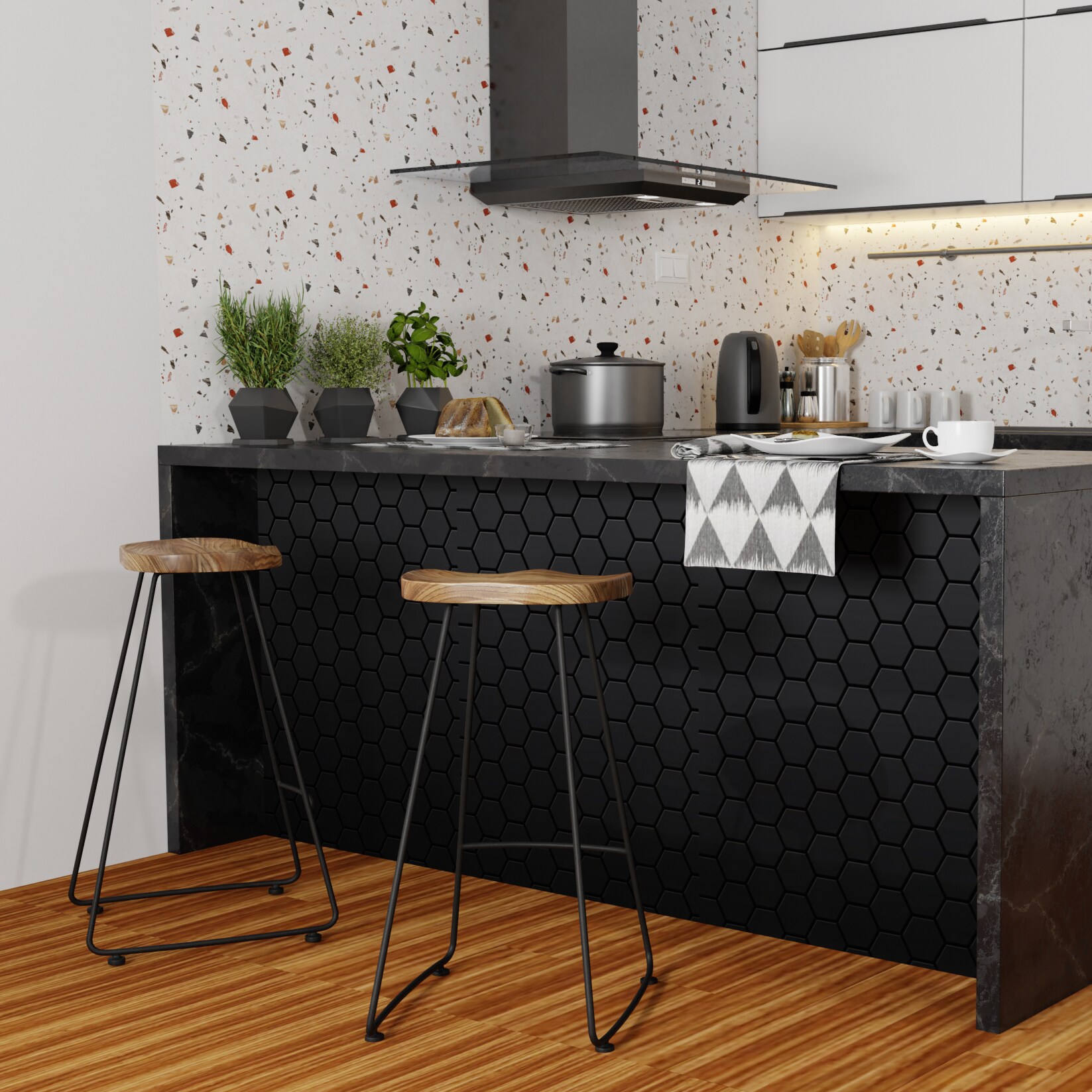 Simpli Home AXCAMB30-NB stools - View #4