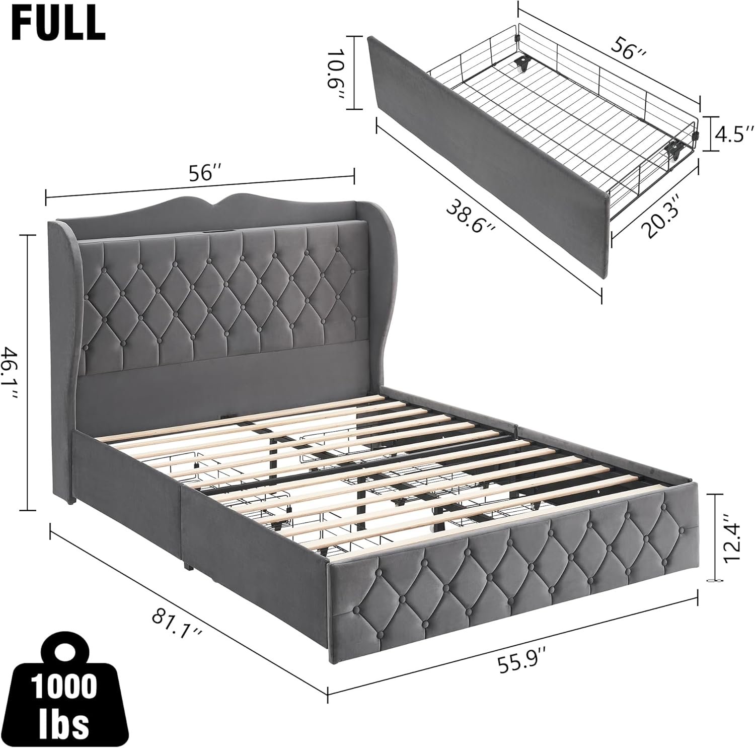 Qeetex LHF-BED-PHO-0Z6RL1RN beds - View #2