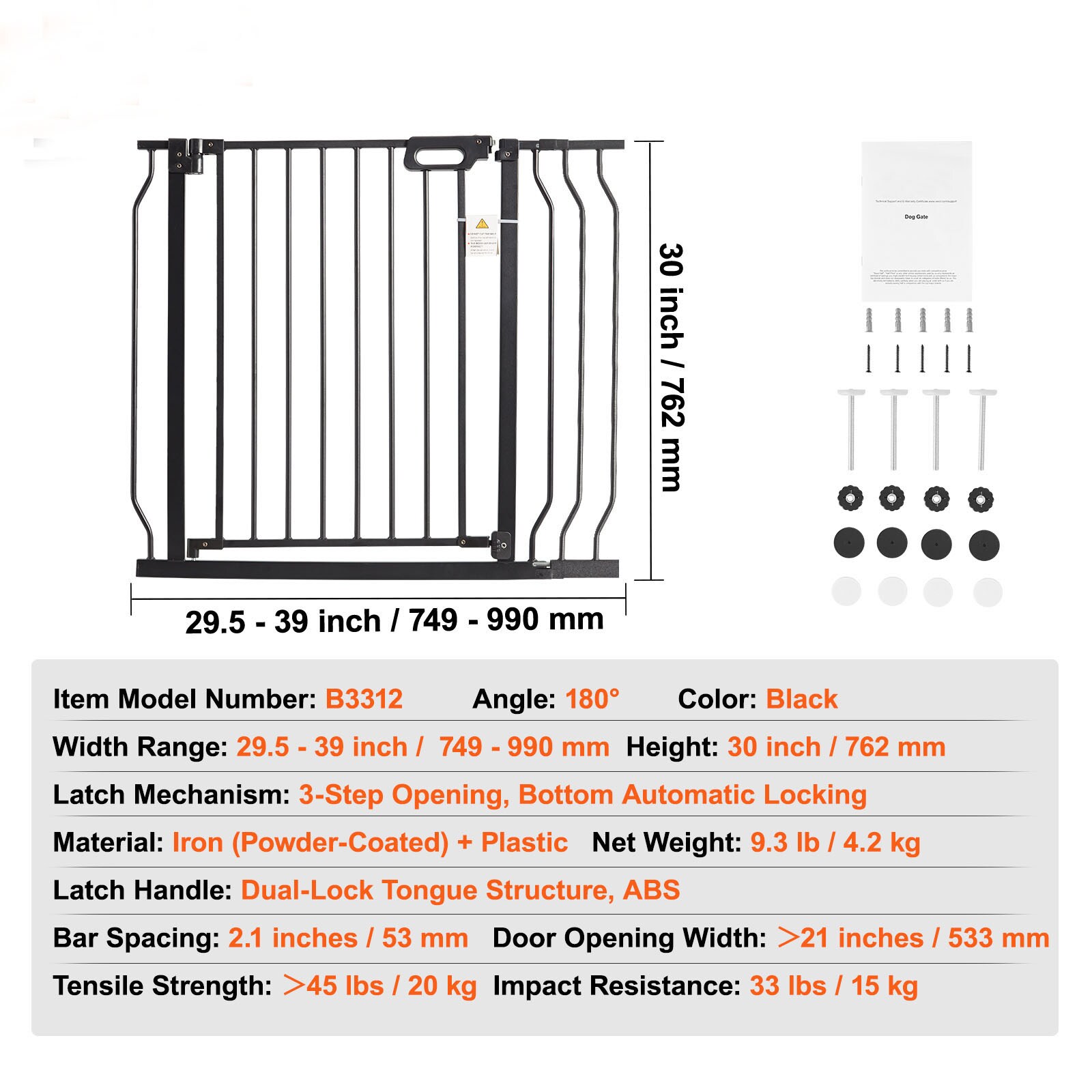 VEVOR SCLGXCWZLHS303510V0 Child-Safety-Protection - View #7
