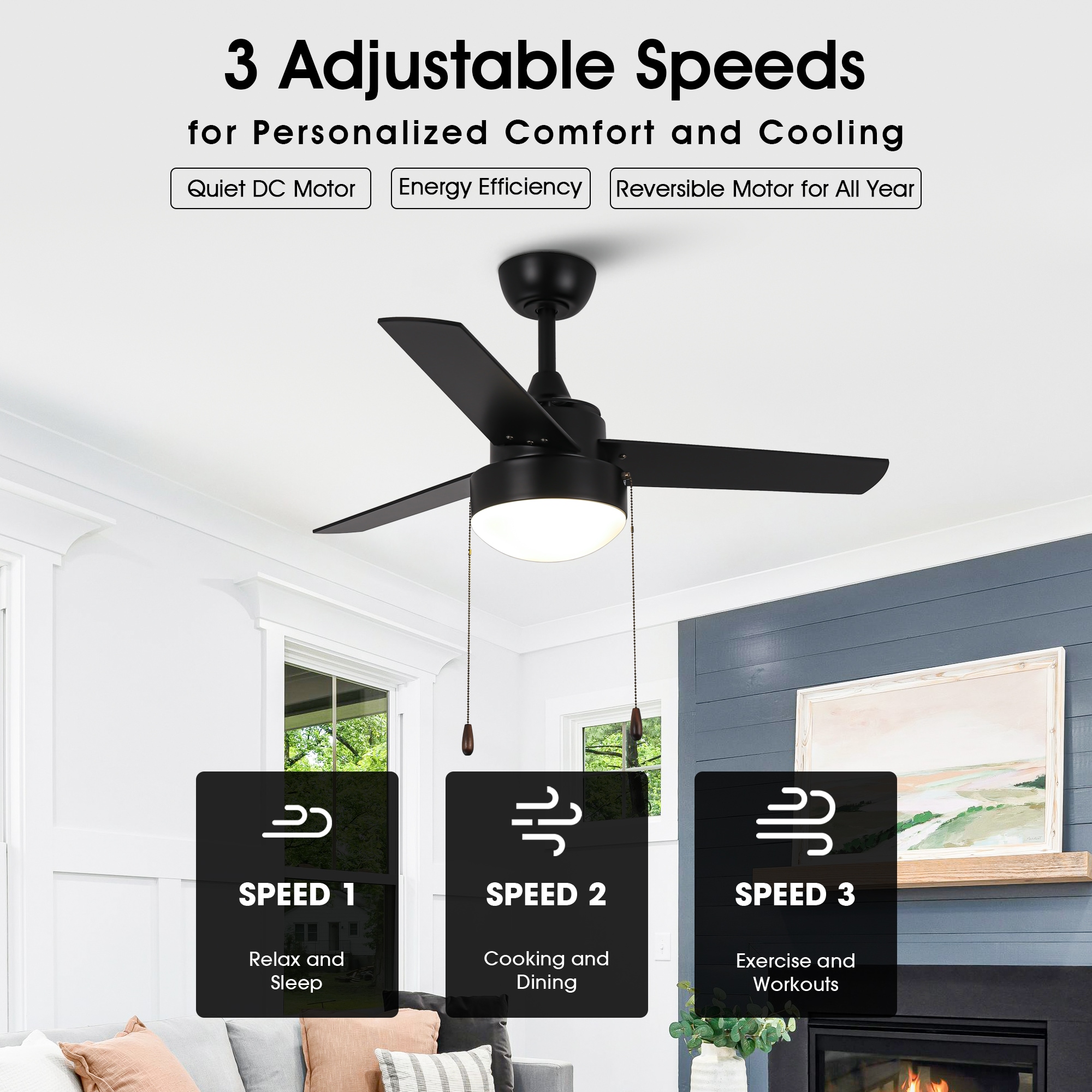 VACZON VZA01B101A Ceiling-Fans - View #3