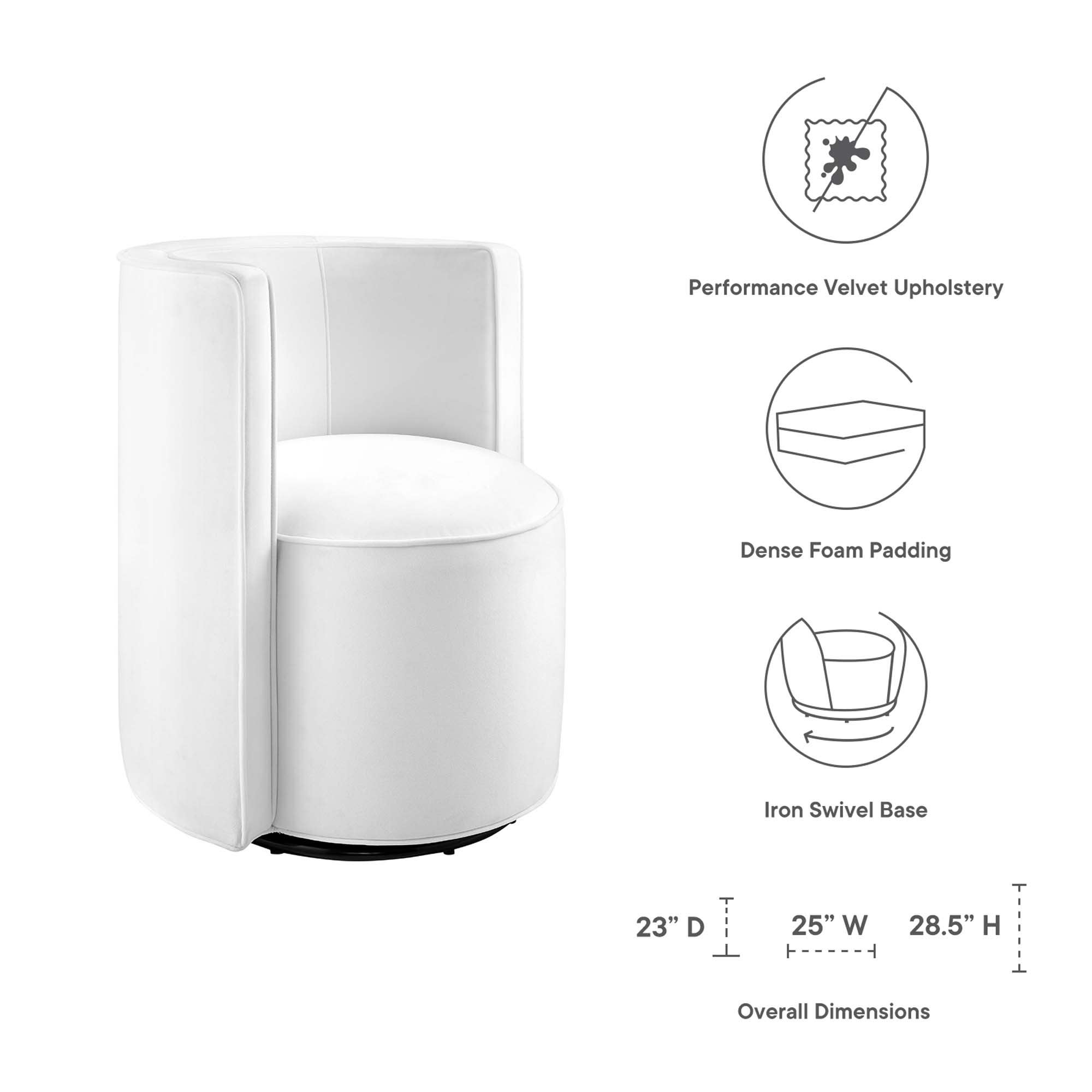 Modway EEI-6222-WHI chairs - View #2
