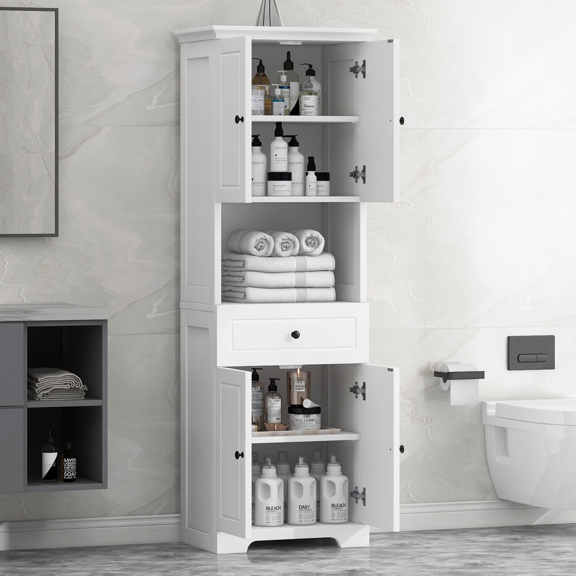 Siavonce XH92262 Utility-Storage-Cabinets - View #2